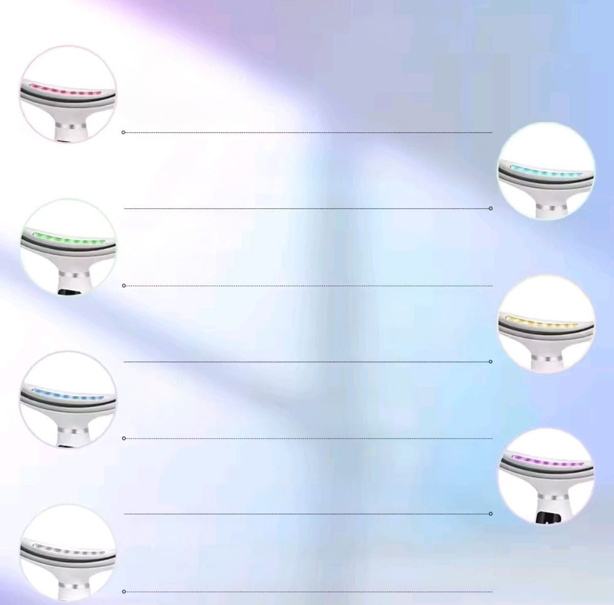 NECK AND FACE MASSAGER LED LIFTING DEVICE 7 MODES EAN (GTIN) 734931125593