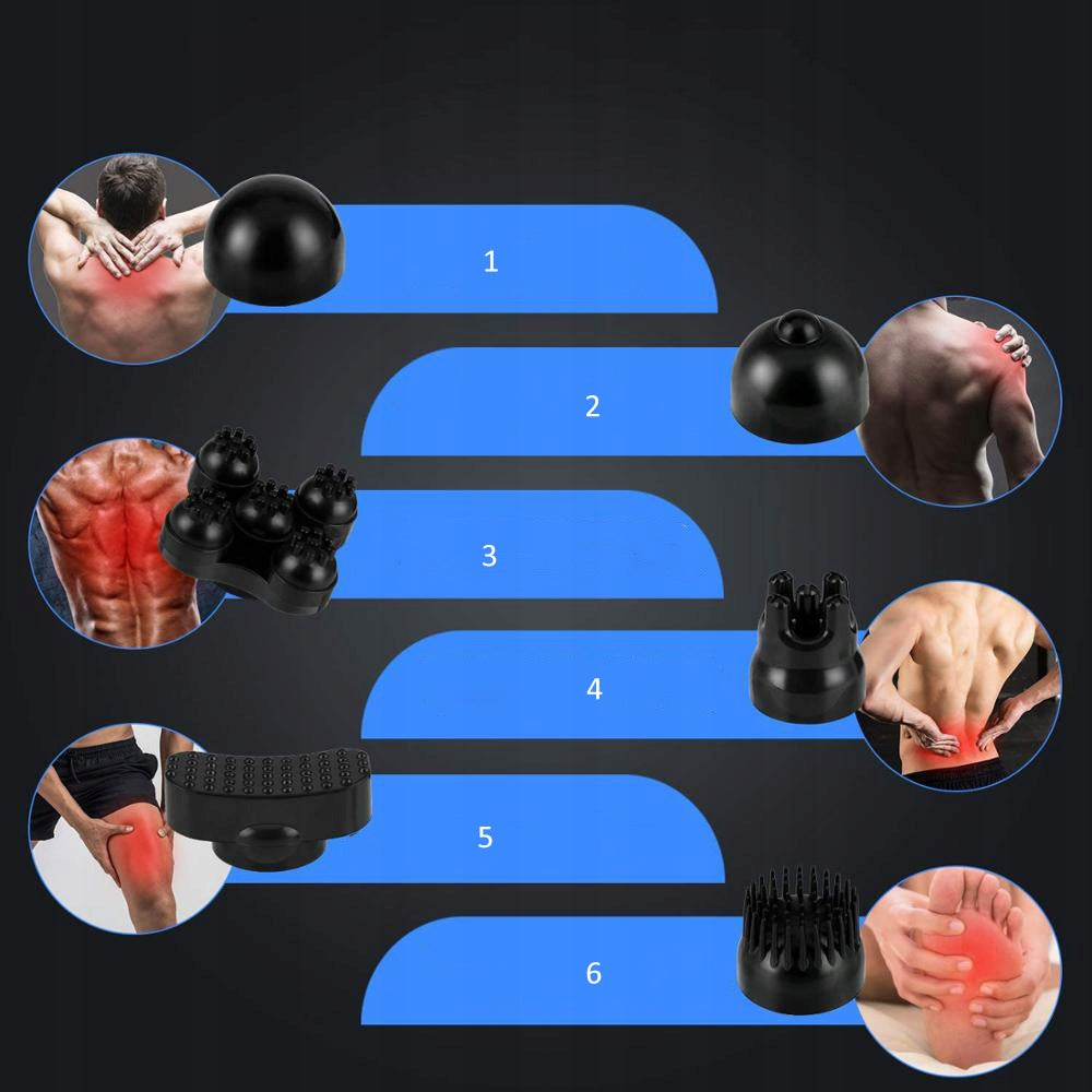 NECK BACK MASSAGER NECK MASSAGE 12in1 MULTIFUNCTIONAL VIBRATION TIP Packaging status original
