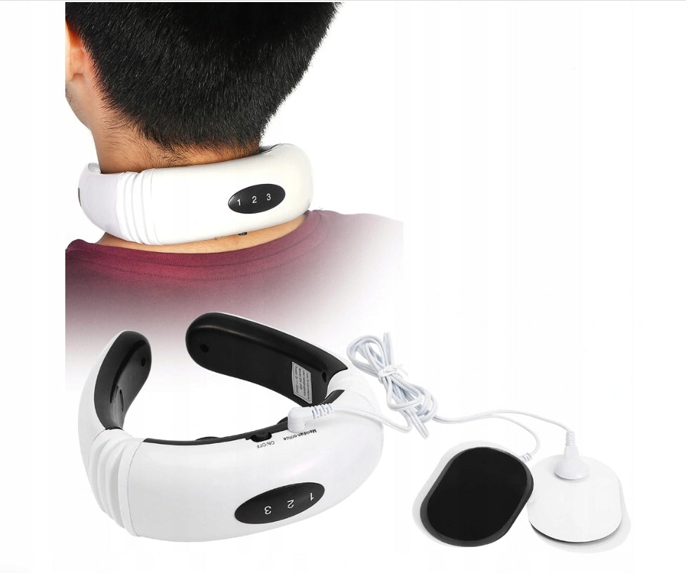 NECK MASSAGER very strong BACK SHOULDER NECK ELECTROSTIMULATOR bull relief EAN (GTIN) 6901821696738