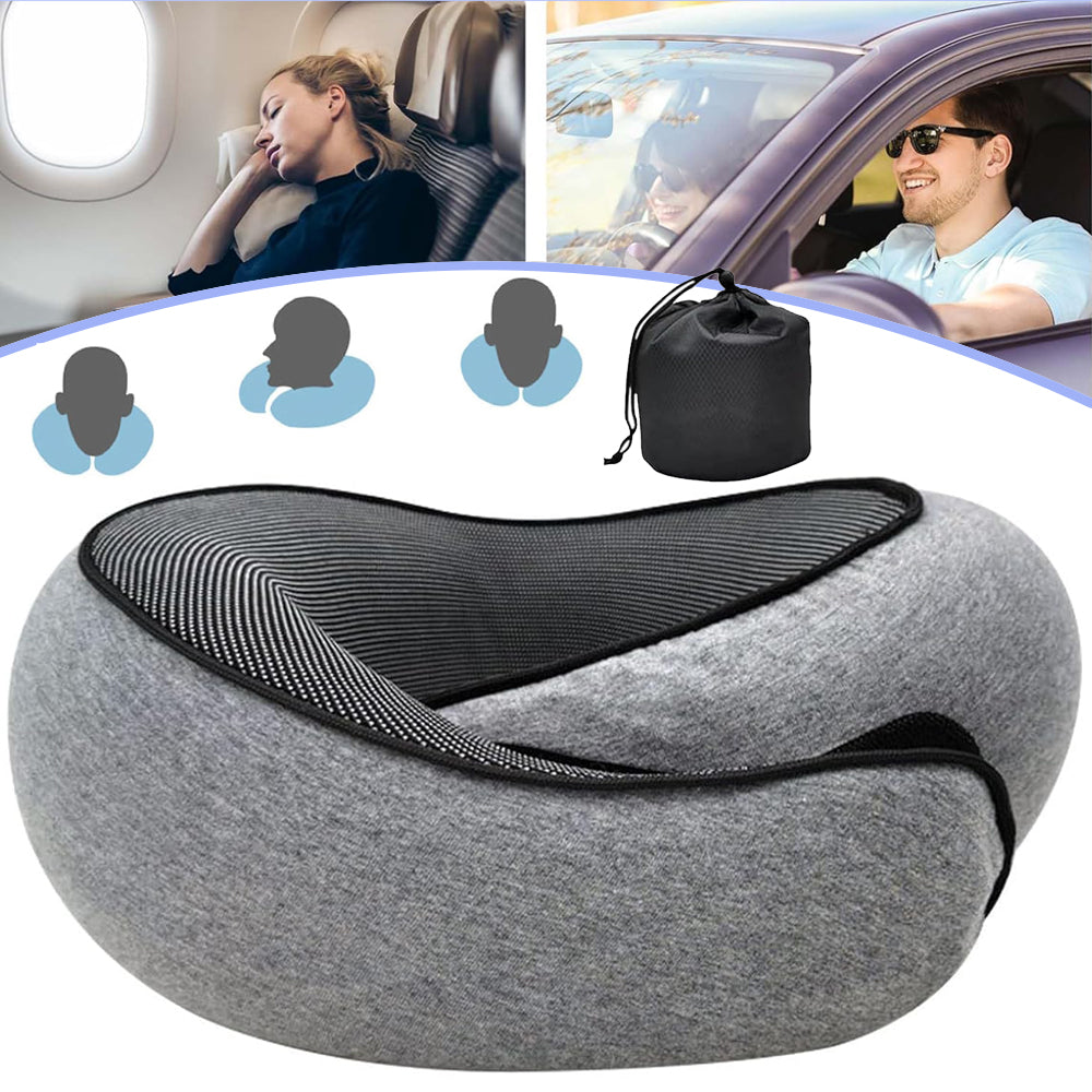 NECK PILLOW FOR ADULTS AND CHILDREN, MEMORY FOAM PILLOW FOR NECK