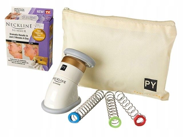 NECKLINE SLIMMER SLIMS THE CHIN NECK MASSAGER