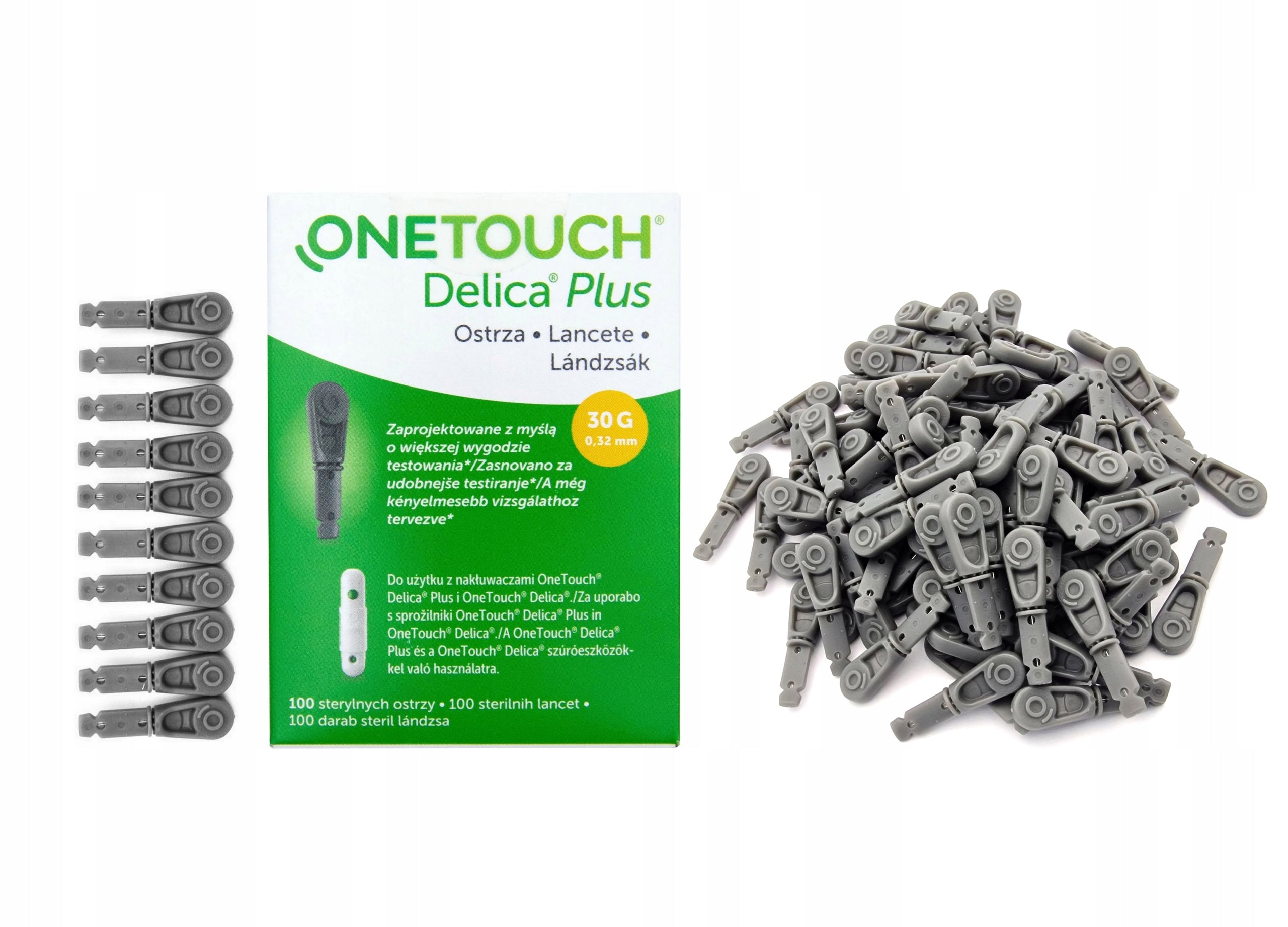 NEEDLE LANCETS | ONE TOUCH | DELICA PLUS - 120 pcs.