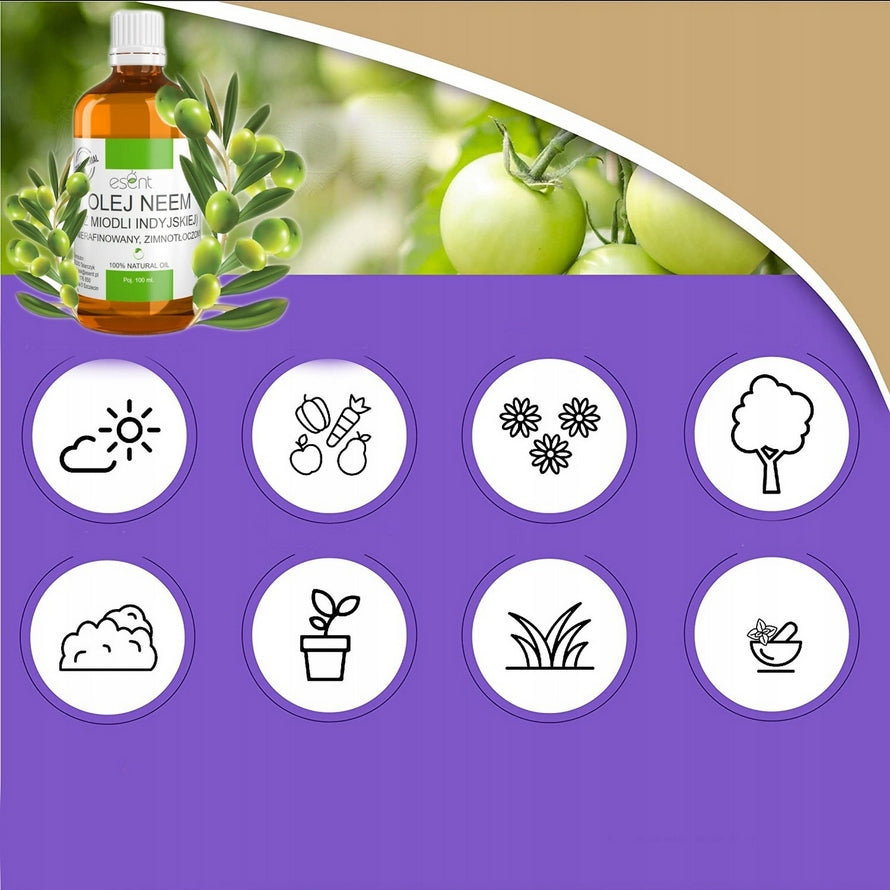 NEEM oil for plant flowers for pests for spider mites aphids earthworms Form liquid