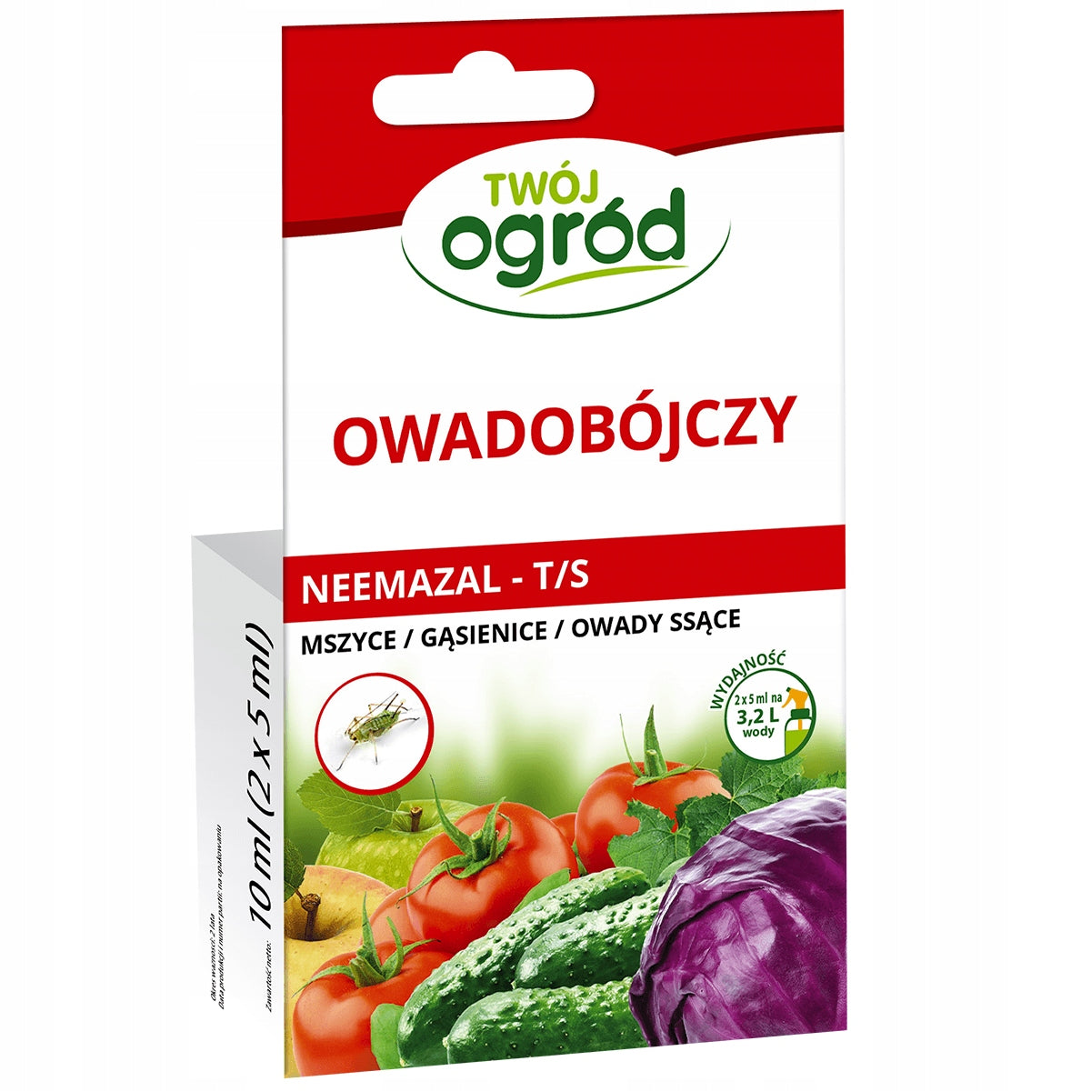 NEEMAZAL T/S 10ML ON APHID CATERPILLAR INSECTICIDE FOR PESTS Packaging status original