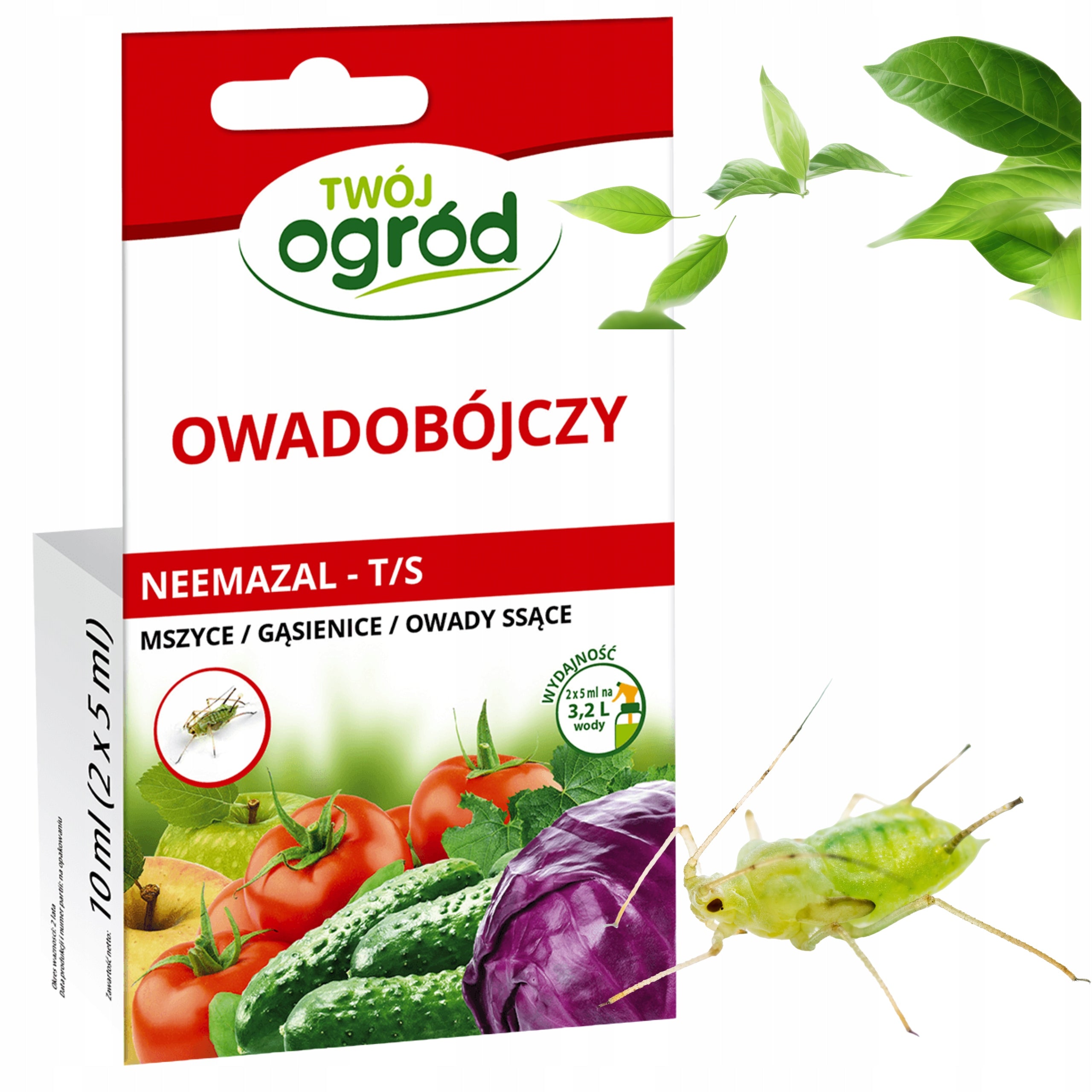 NEEMAZAL T/S 10ML ON APHID CATERPILLAR INSECTICIDE FOR PESTS