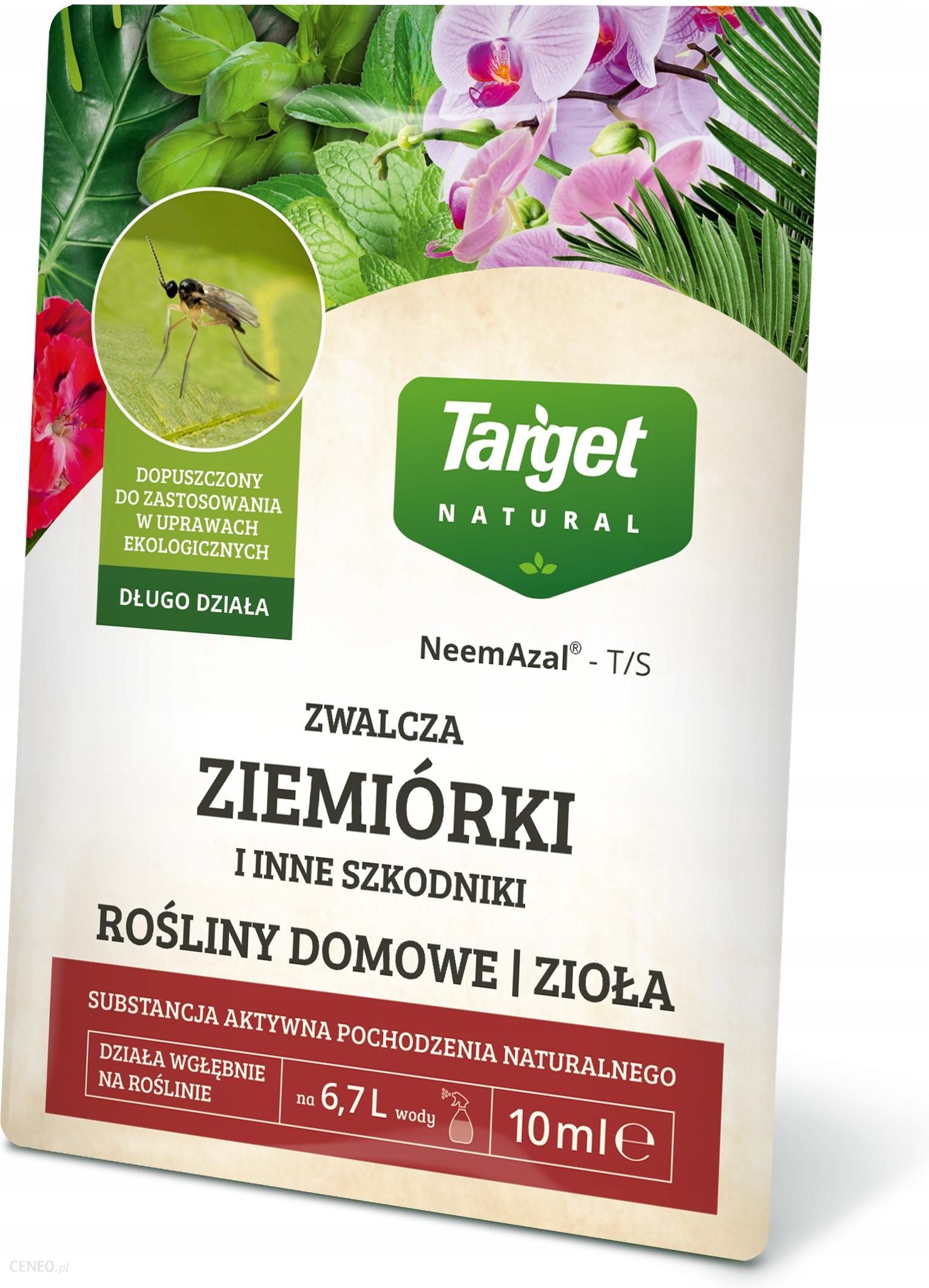 NEEMAZAL TARGET 10ml FOR EARTHWORMS PESTS PLANTS HOUSE AND GARDENS THRIPS Manufacturer Target