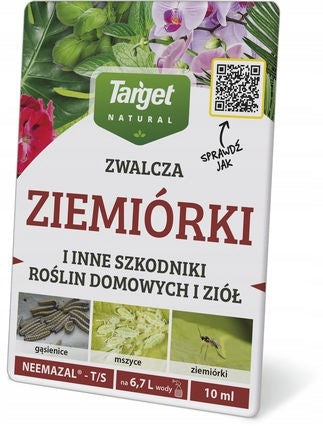 NEEMAZAL TARGET 10ml FOR EARTHWORMS PESTS PLANTS HOUSE AND GARDENS THRIPS