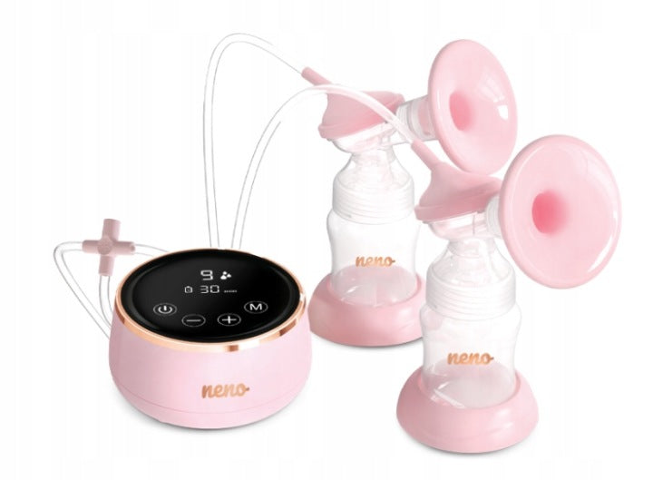 NENO BELLA TWIN DOUBLE TWO-PHASE BREAST PUMP + 2x BREAST PUMP SHELLS Medical device no