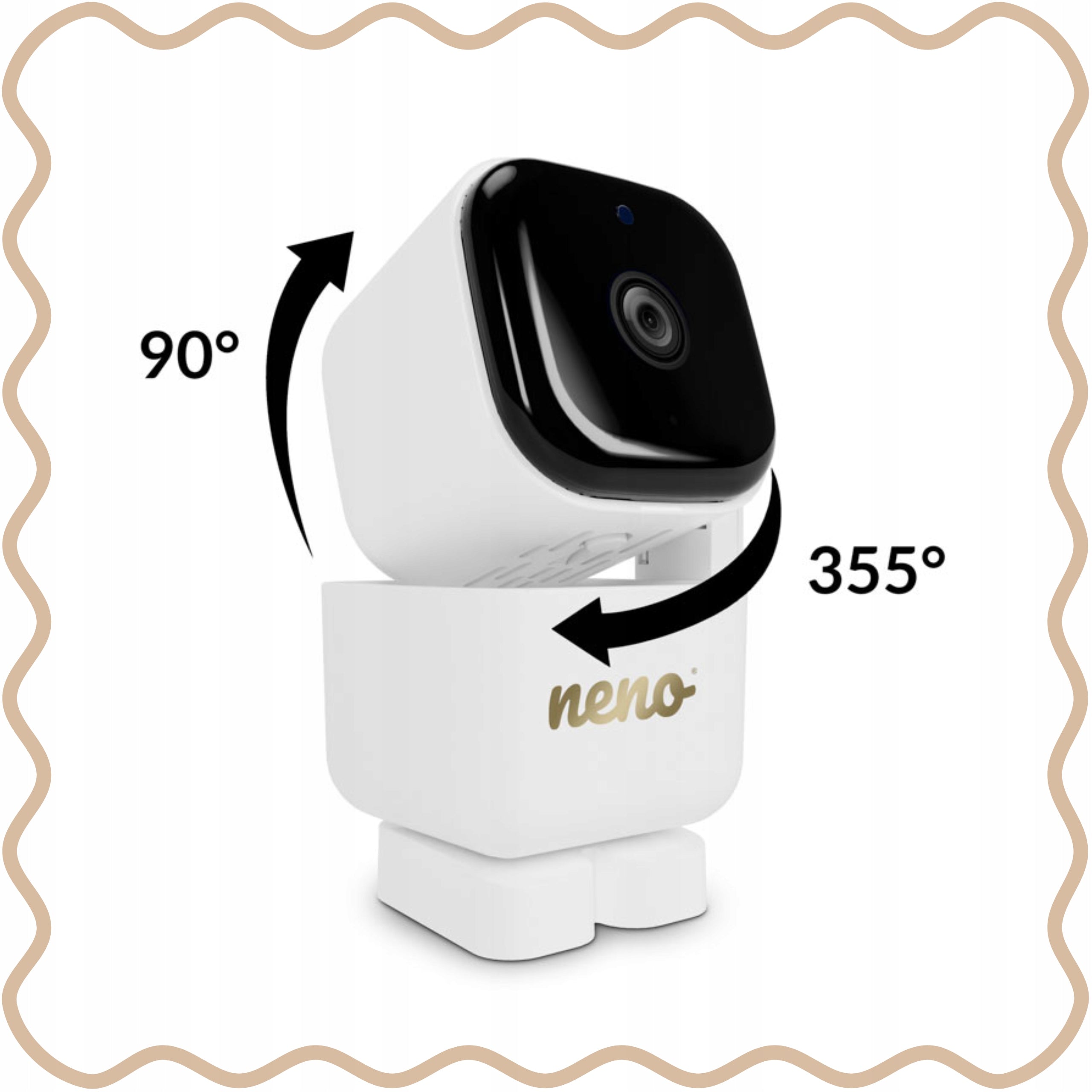 NENO CIAO baby monitor 2,4 GHz with camera Manufacturer code NEN-MAM-NN016