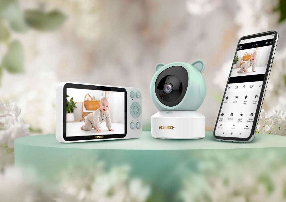 NENO IVO NANNY ROTATING VIDEO IP WITH RECEIVER EAN (GTIN) 5902479674995