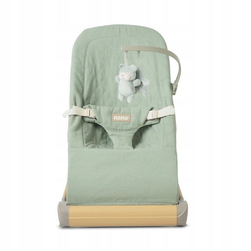 NENO NESSO LIGHT GREEN ROCKER BABY LOUNGER Packaging status original