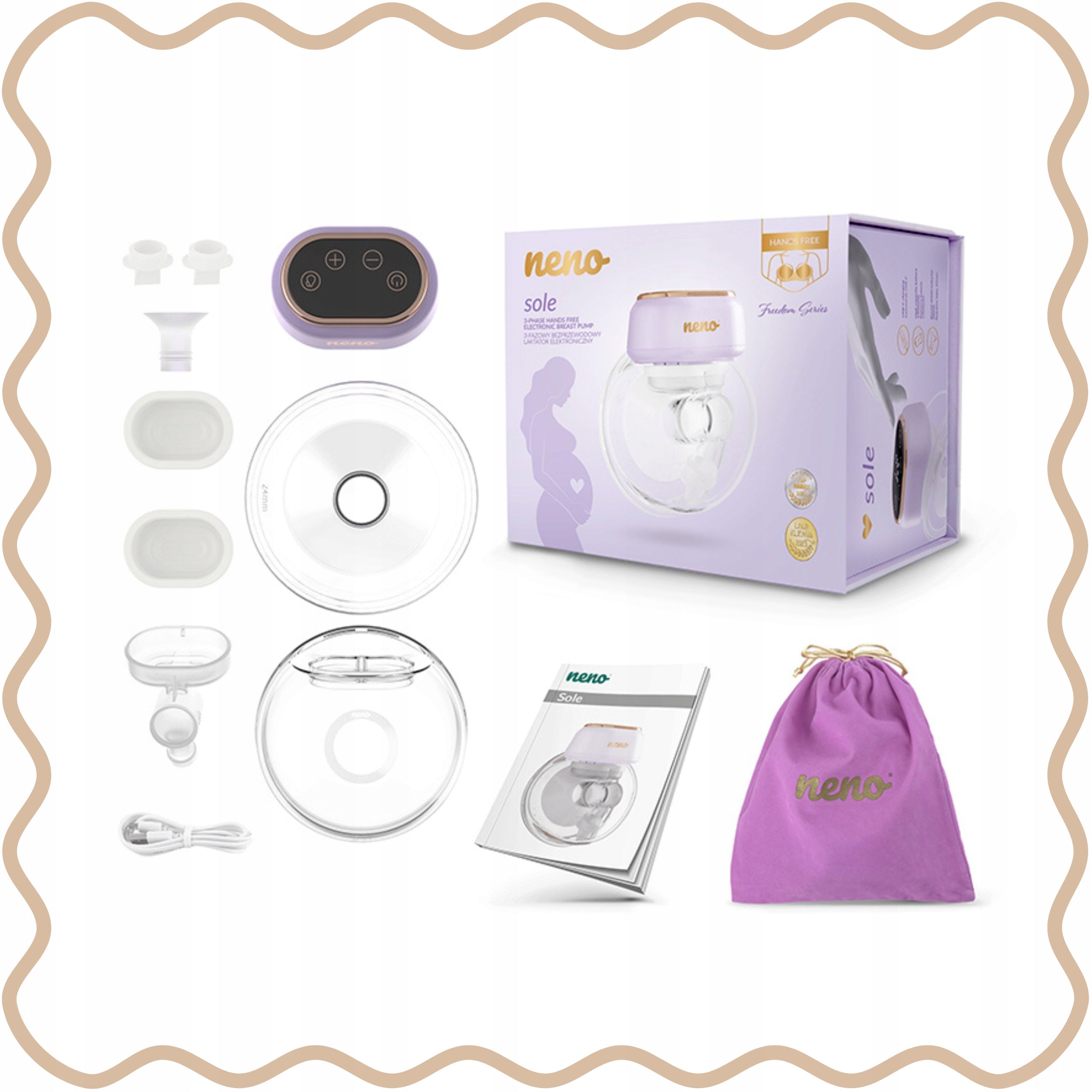 NENO SOLE Wireless, shell, electronic l Medical device no