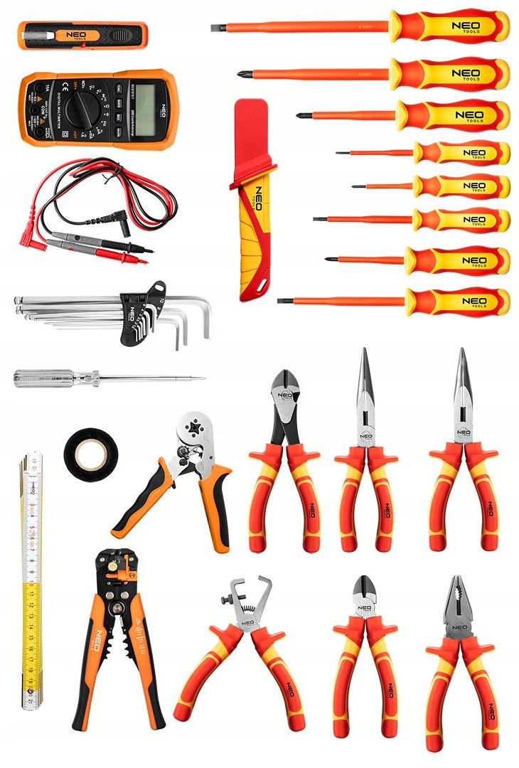 NEO Backpack Electrician 31 el. - Bag, Tool Set for Electrician 01-313 Brand NEO TOOLS