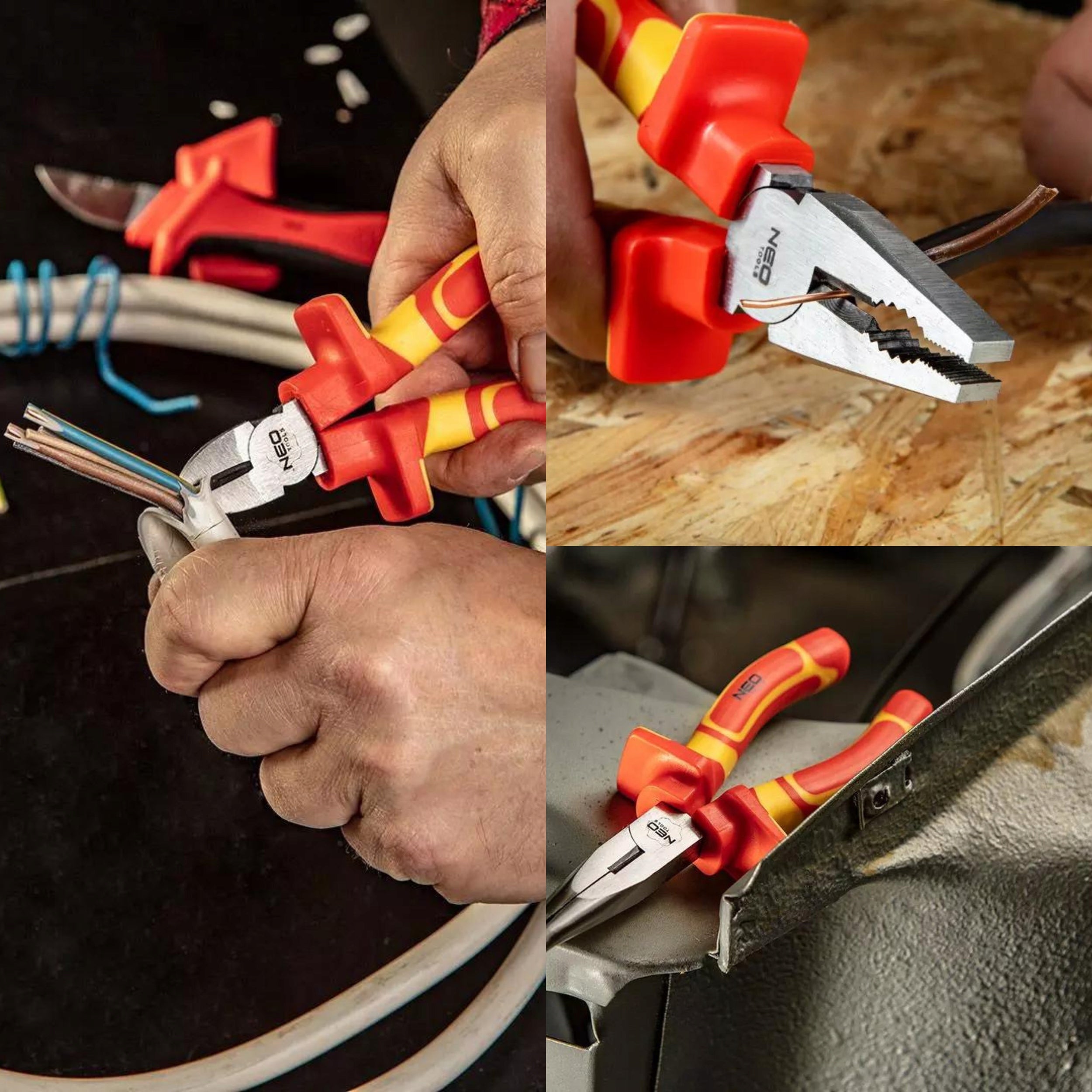 NEO PLIERS SET 1000V PLIERS 160 mm Side Elongated pliers Manufacturer code ZEST_NEO_1575