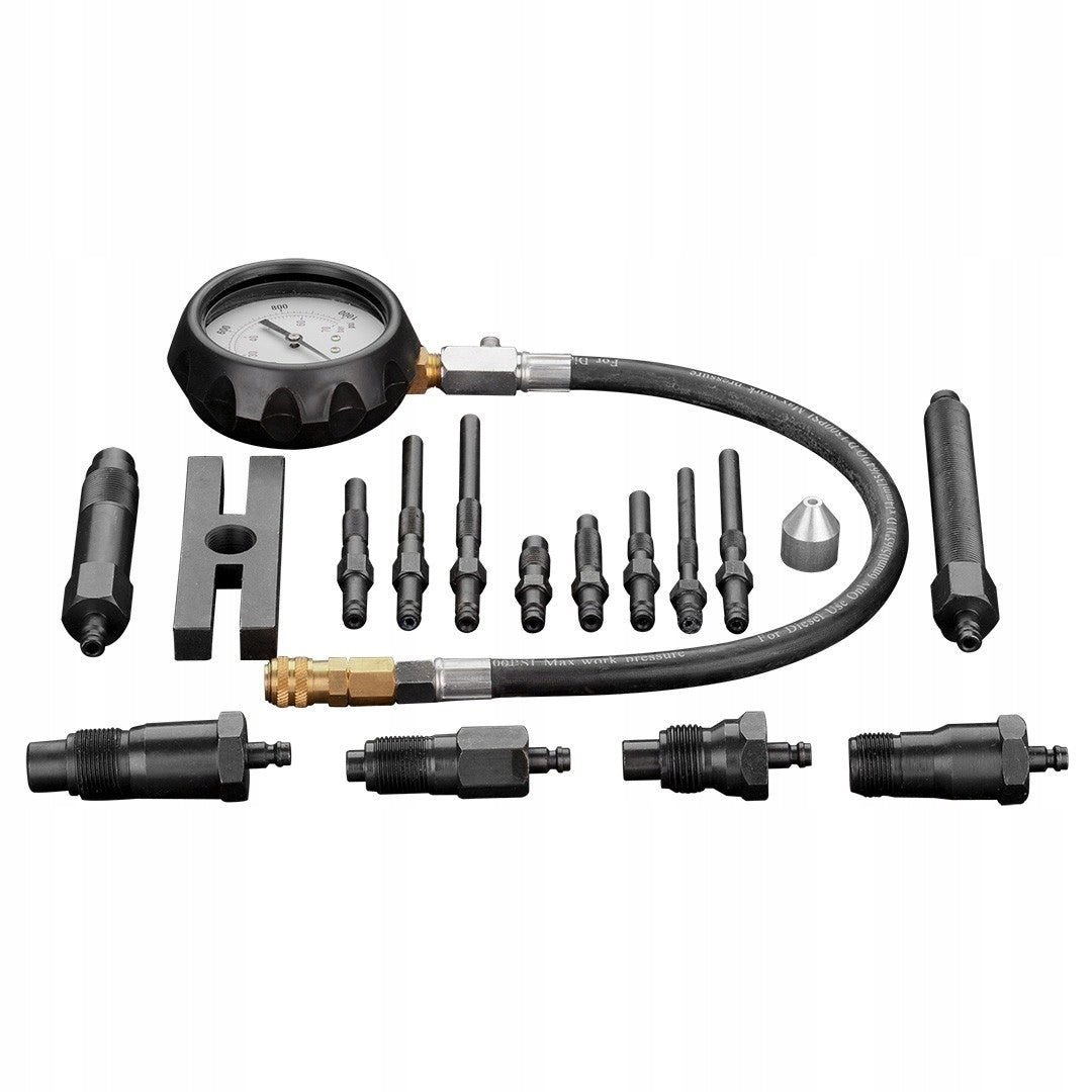 NEO SET PRESSURE TESTER DIESEL COMPRESSION METER 16 ELEMENTS Manufacturer code 5907558416732
