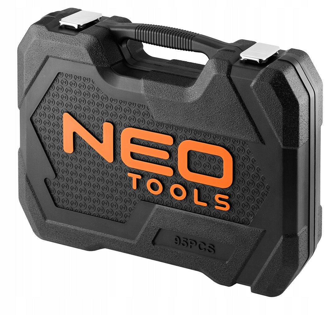 NEO SOCKET WRENCH SET CRV 1/2" 1/4" 95 ELEMENTS 10-065 Manufacturer code Klucze nasadowe NEO 10-065