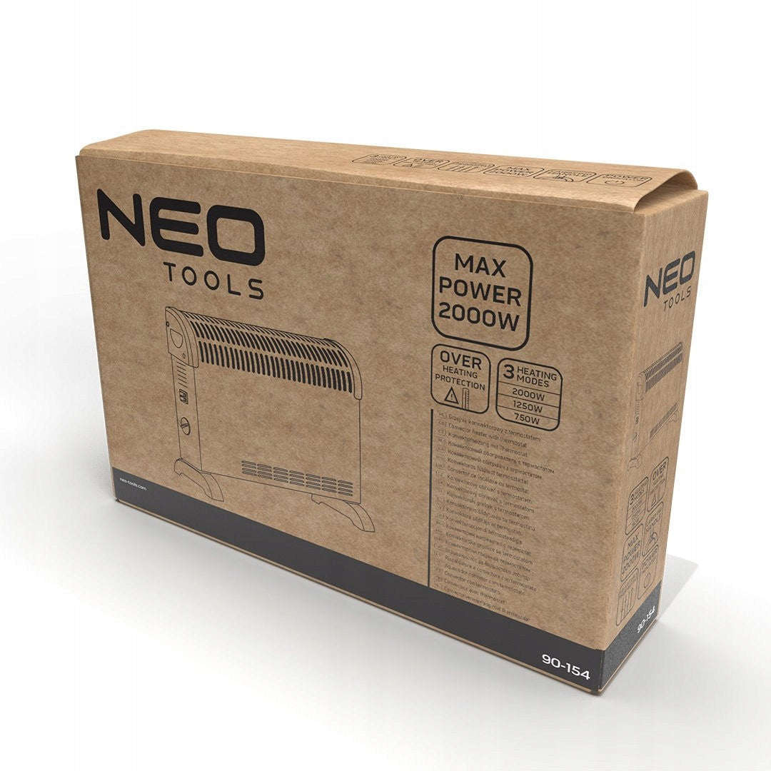 NEO TOOLS CONVECTOR HEATER WITH THERMOSTAT 2000W STANDARD 90-154 Manufacturer code 90-154