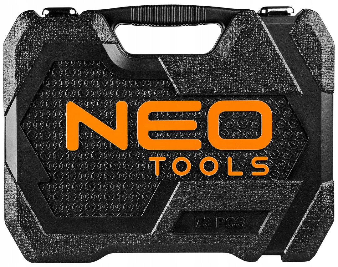 NEO TOOLS Socket Wrenches 1/2" 1/4" 73 el. Case + Screwdrivers 6 pcs Manufacturer code ZEST_3007