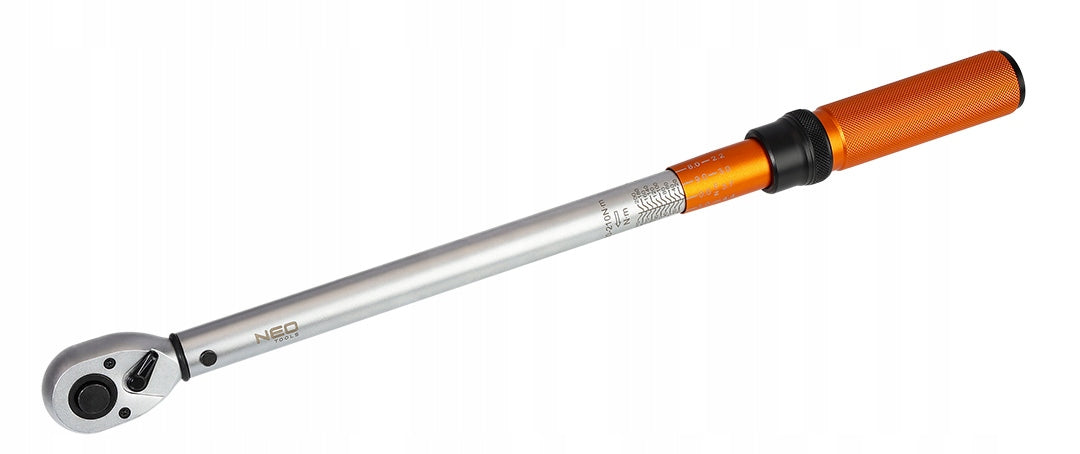 NEO TOOLS TORQUE WRENCH 1/2" RANGE 20-210 NM CALIBRATION CERTIFICATE Product weight with unit packaging 1.94 kg