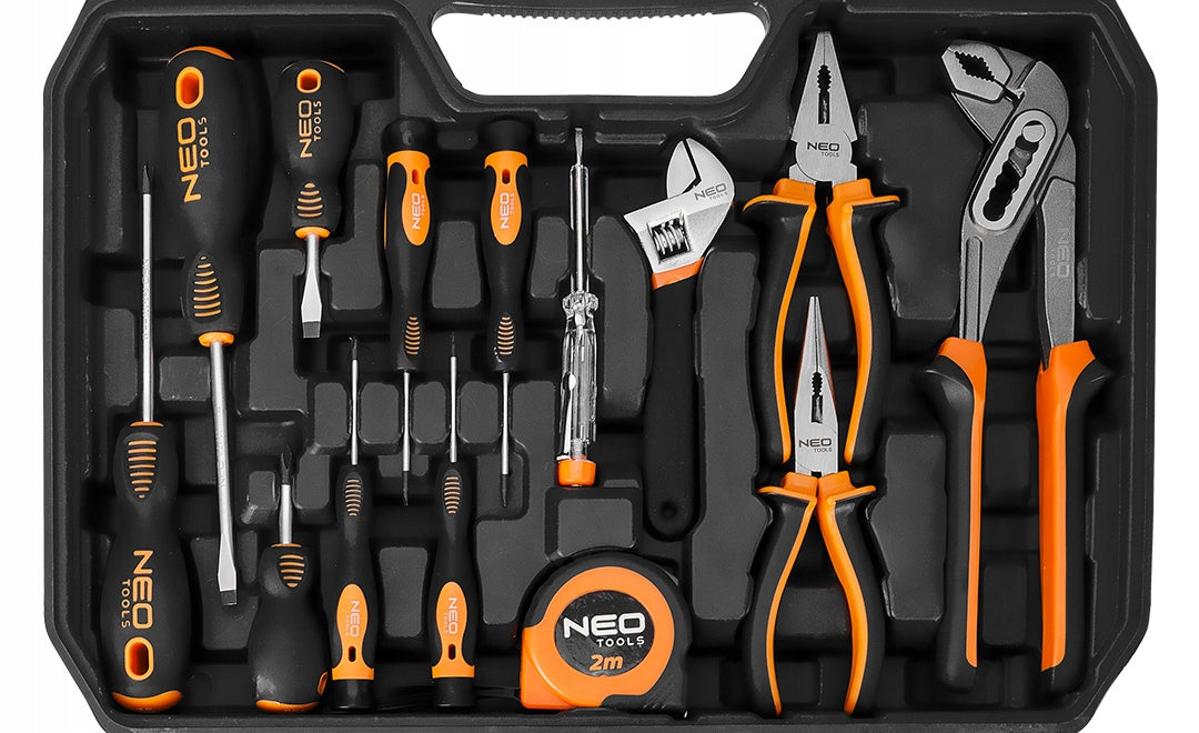 NEO Universal Tool Set 88 el. Suitcase Socket Wrenches Stainless Steel Manufacturer code 10-202