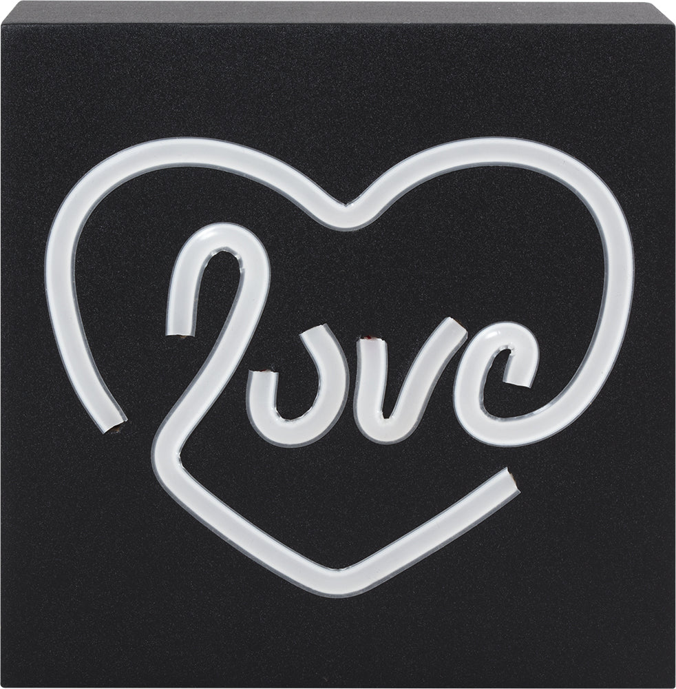 NEON LED LOVE Wireless Bluetooth Speaker Batteries included no