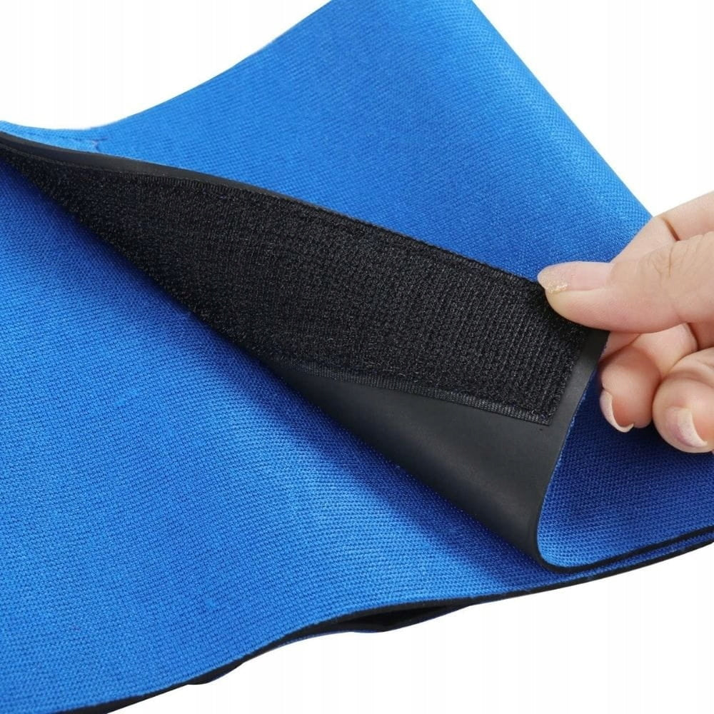 NEOPRENE BELT BLUE FITNESS SLIMMING BELT SLIMMING ON THE STOMACH Body parts stomach