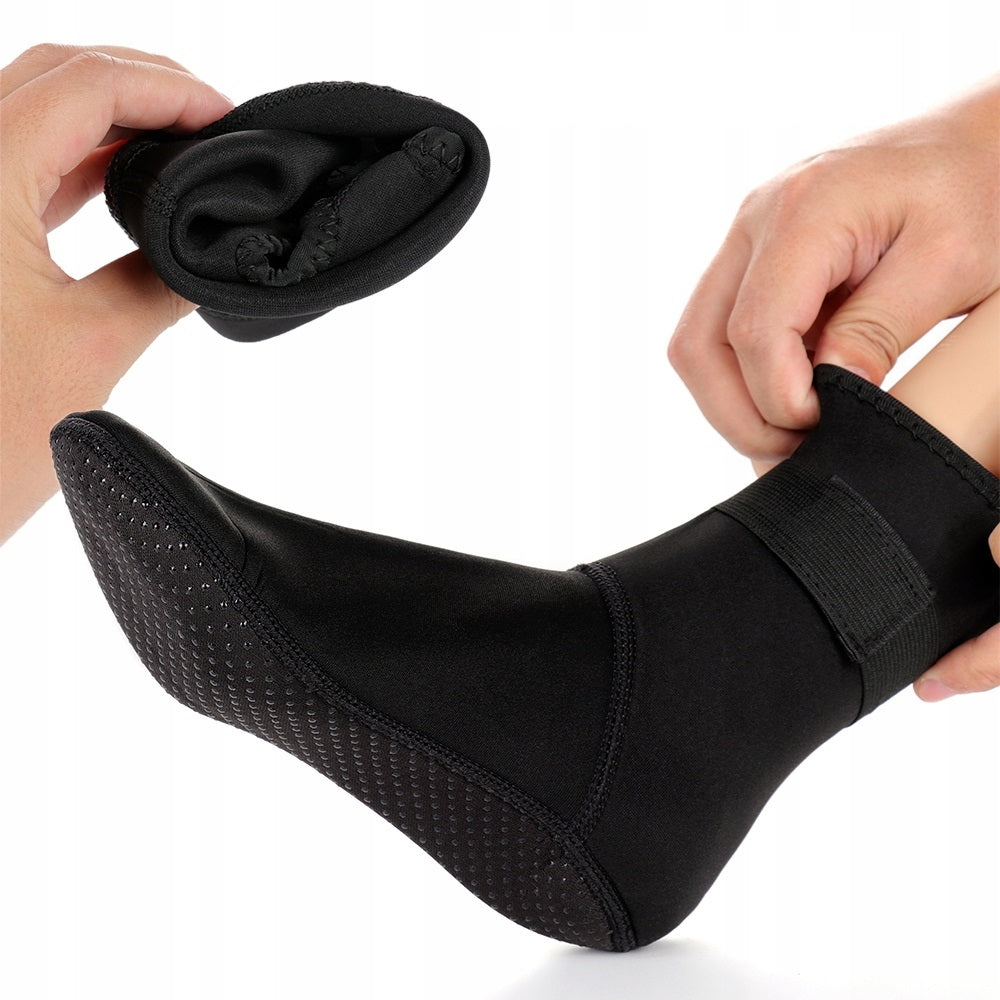 NEOPRENE SOCKS FOR SWIMMING POOL BEACH THERMAL SWIMMING SHORT R.45-47