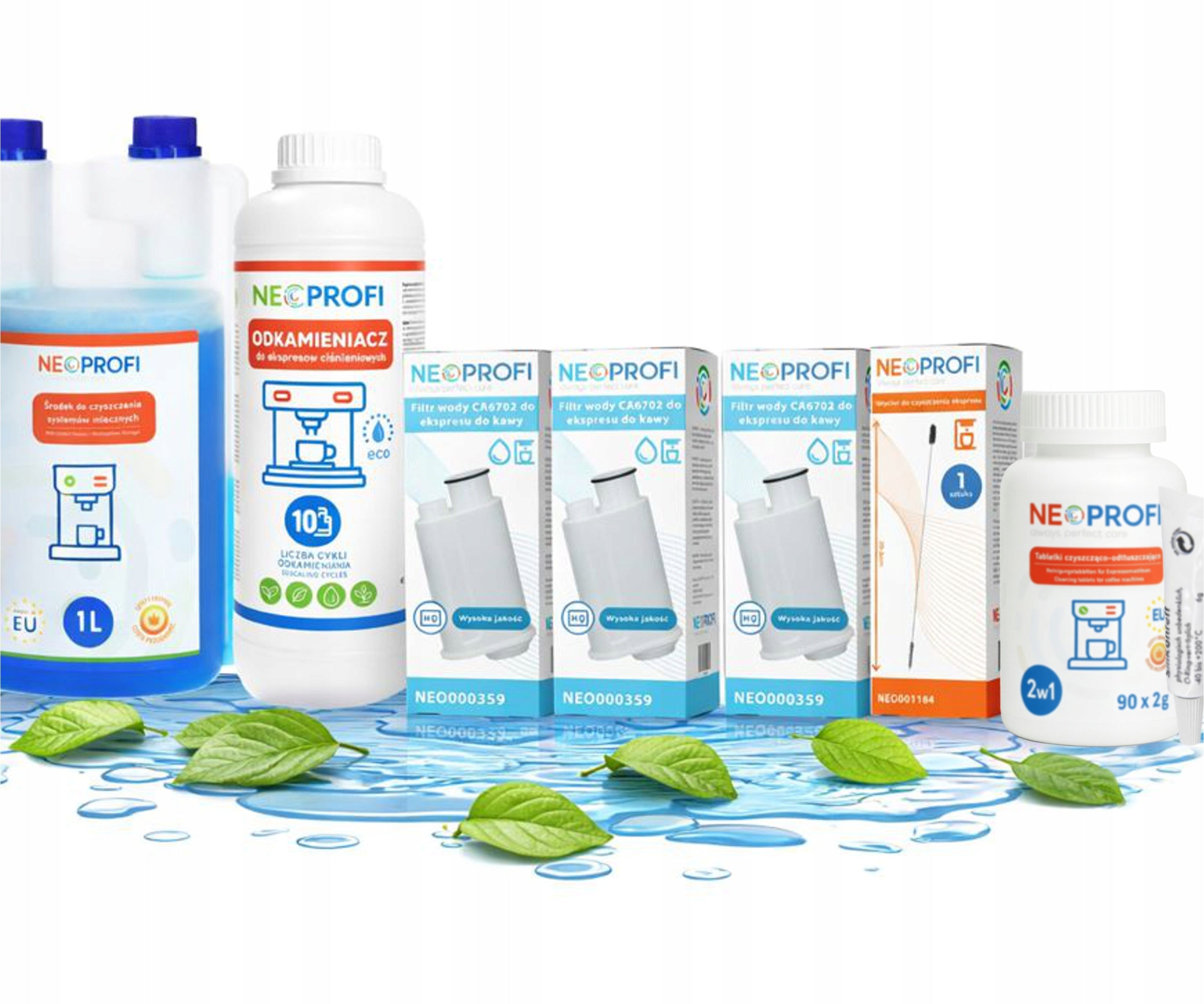 NEOPROFI universal coffee machine cleaning kit | DeLonghi Siemens Manufacturer code NEO002712