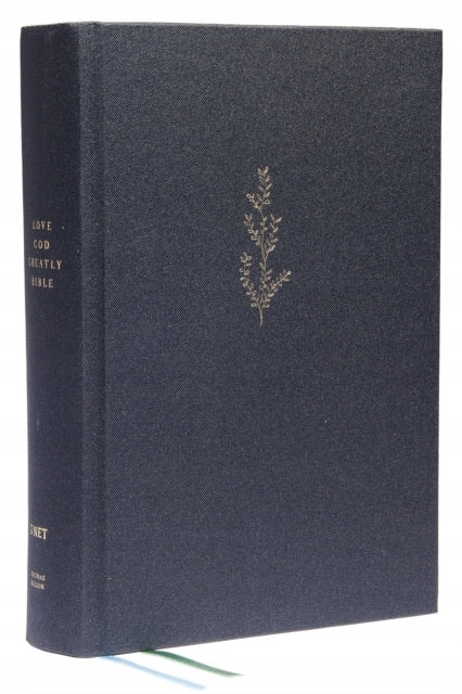 NET, Young Women Love God Greatly Bible, Blue Cloth-bound Hardcover, Comfort Print: A Soap Method Study Bible