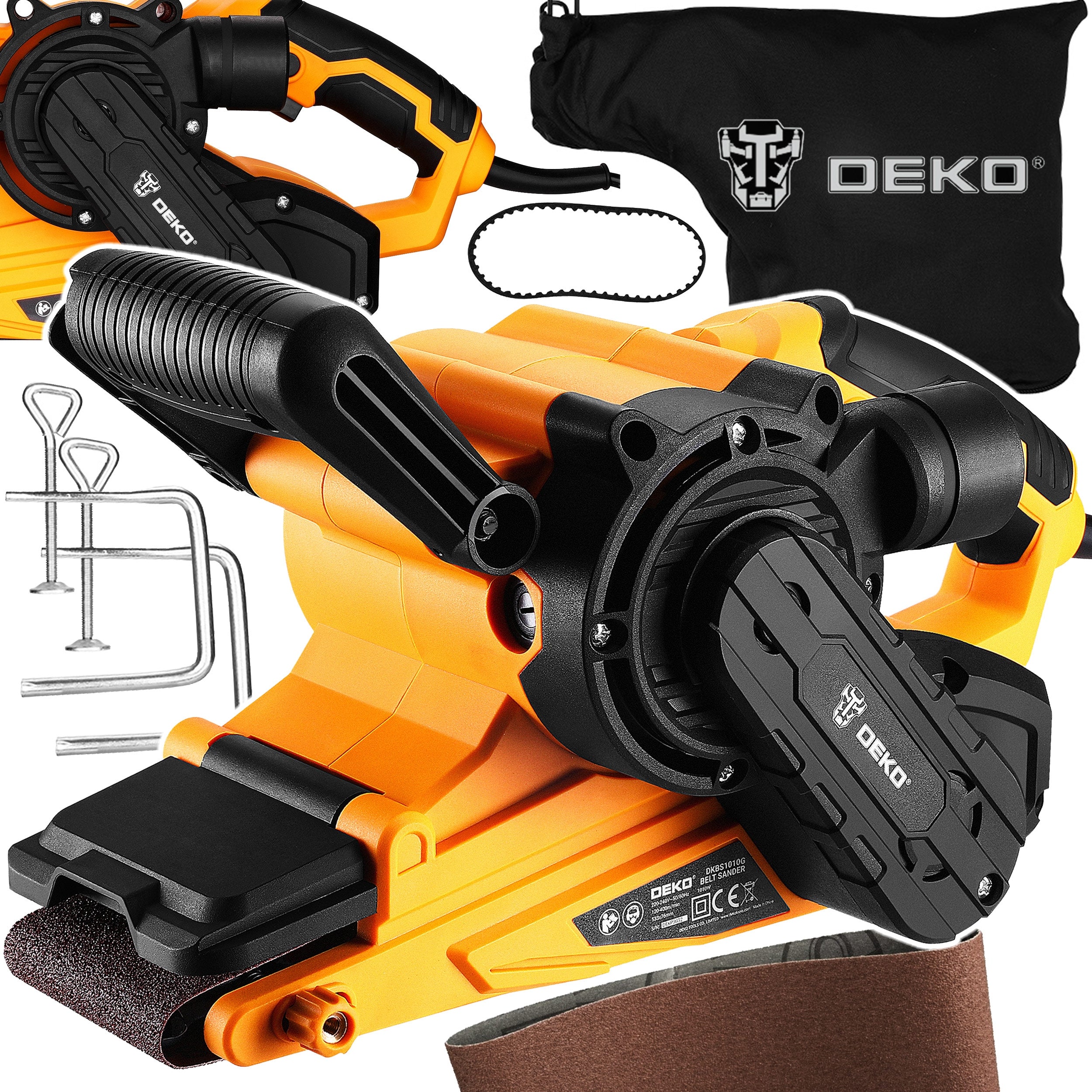 NETWORK BELT SANDER FOR WOOD 1010W CLEANER BELT CLEANER STRONG DEKO