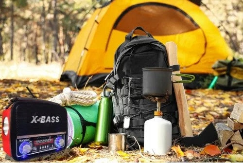 NETWORK RADIO AND BATTERY KITCHEN PORTABLE WITH FLASHLIGHT FM USB AUX SD MP3 Packaging status original