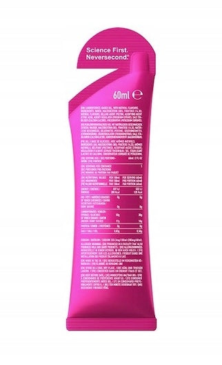 NEVERSECOND ENERGY GEL C30 energy gel passion fruit 60ml Expiration date at least six months from the date of purchase