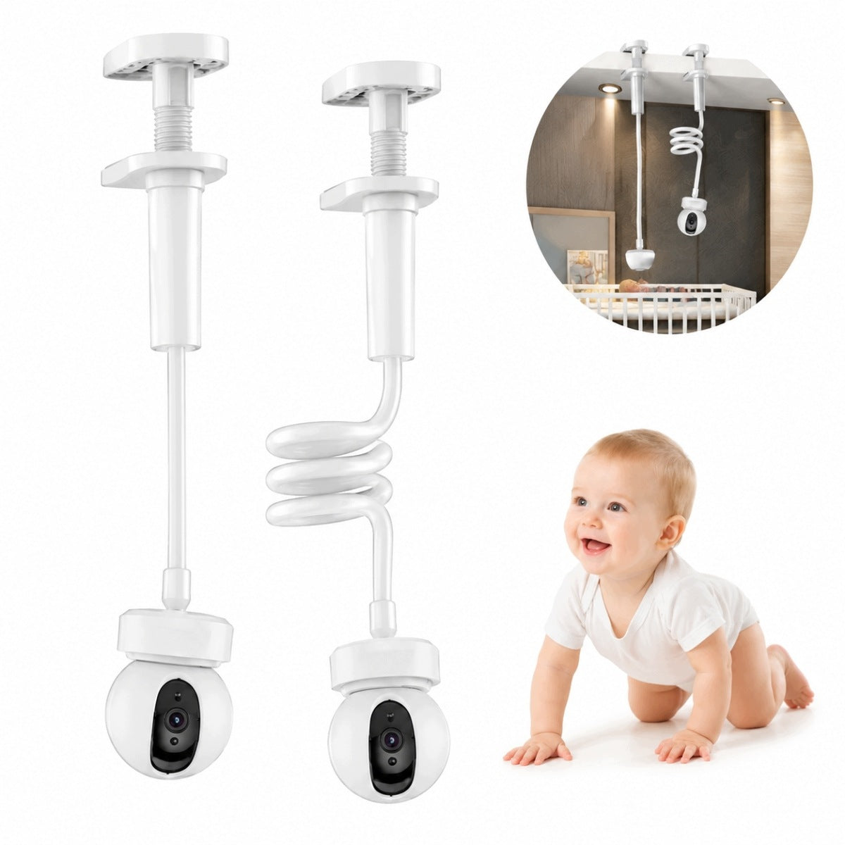 NEW 2026 BABY MONITORING HOLDER, 80CM, FLEXIBLE