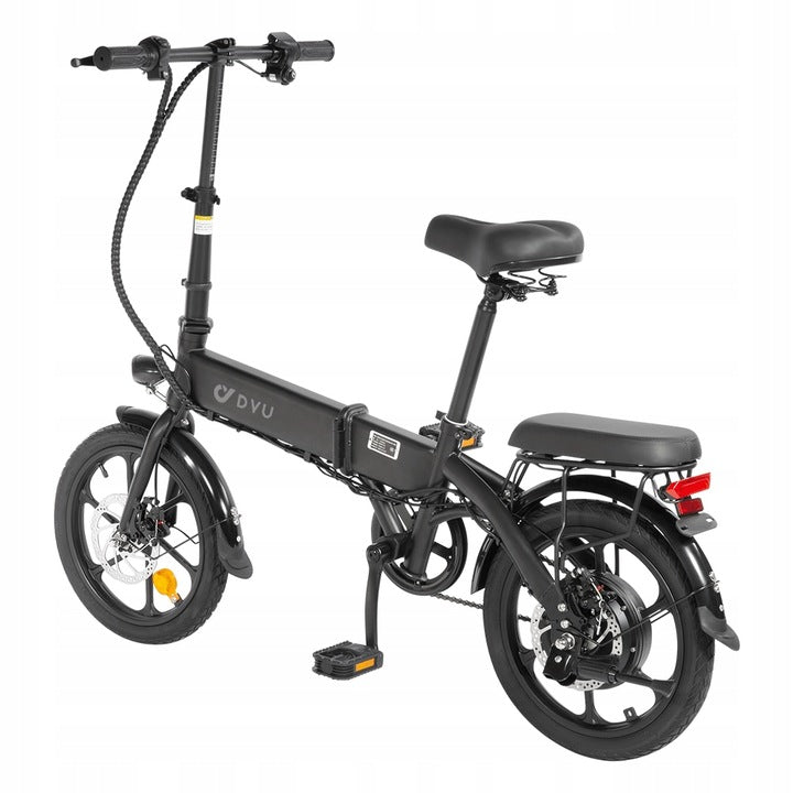 NEW DYU A1F PRO Electric Folding Bicycle 16 Inch 250W Black Maximum rated power electric bike (under 250W)
