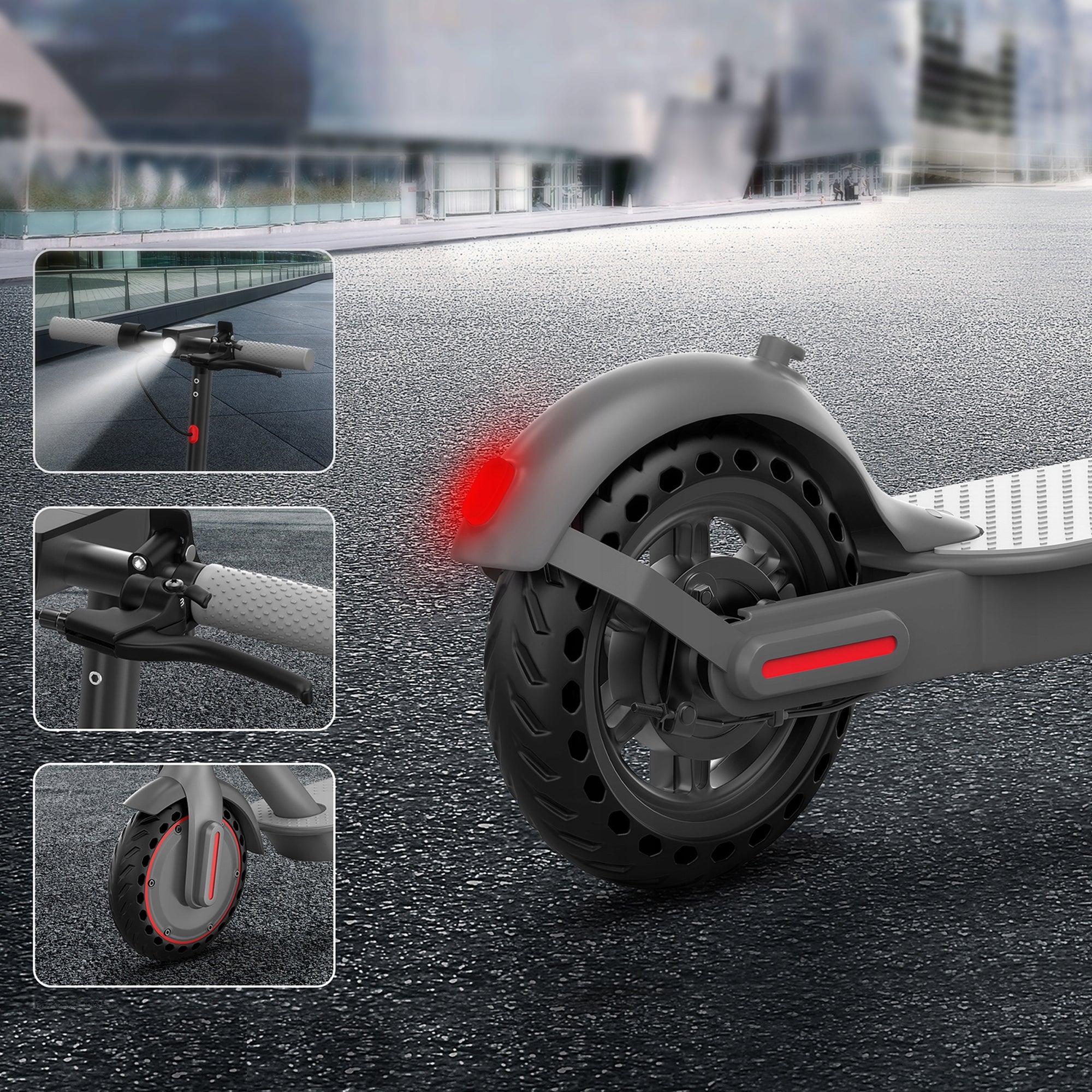 NEW Folding Electric Scooter M365 350W 36V 120KG 8.5" + 11L saddle bag Model M365 350W -001-A