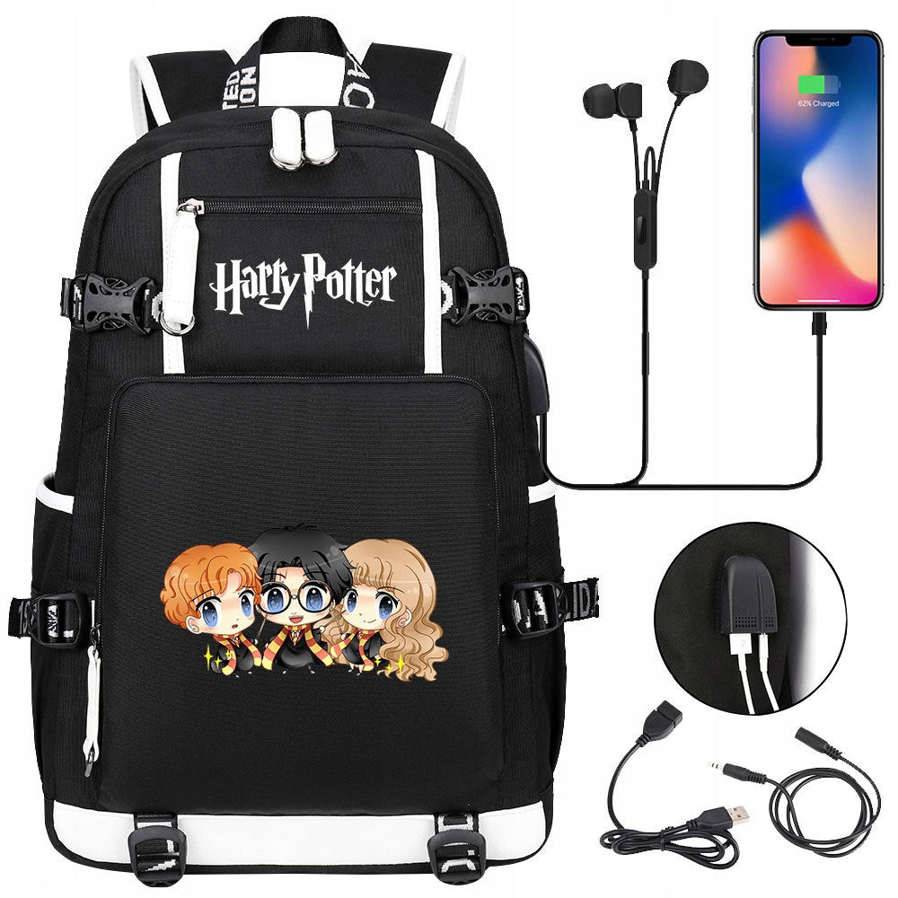 NEW LARGE BACKPACK Harry Potter WORLD WATERPROOF DESIGNS
