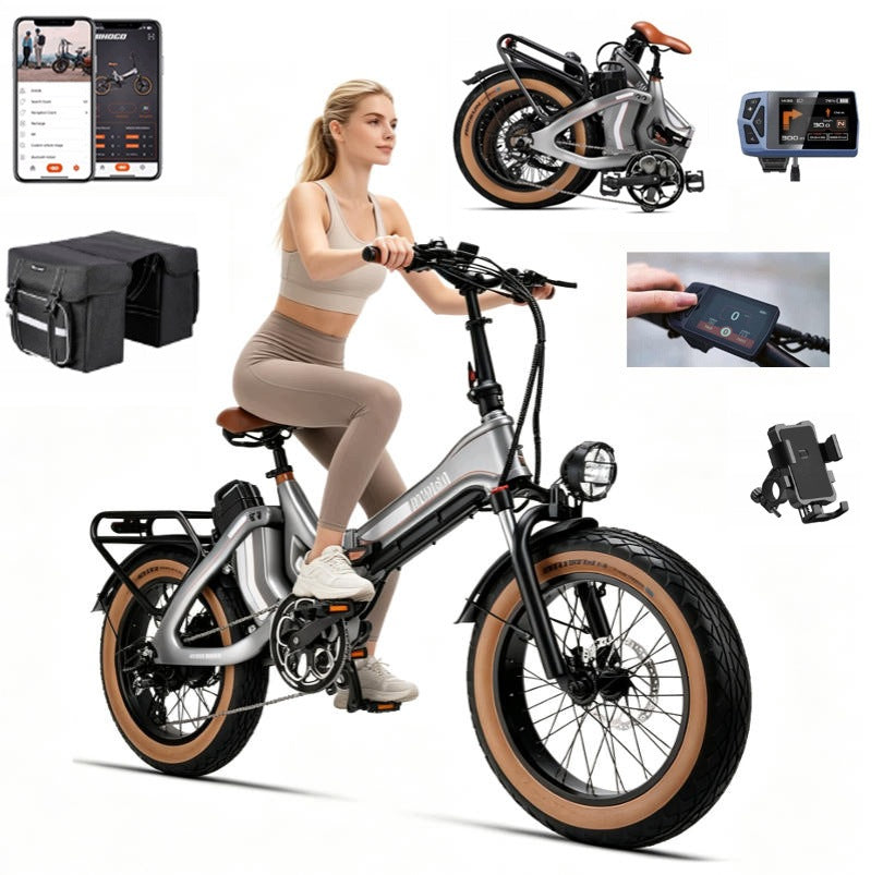 NEW MIHOGO ONE Folding Electric Vehicle 1000W 45km/h 28.8AH 270km 48V