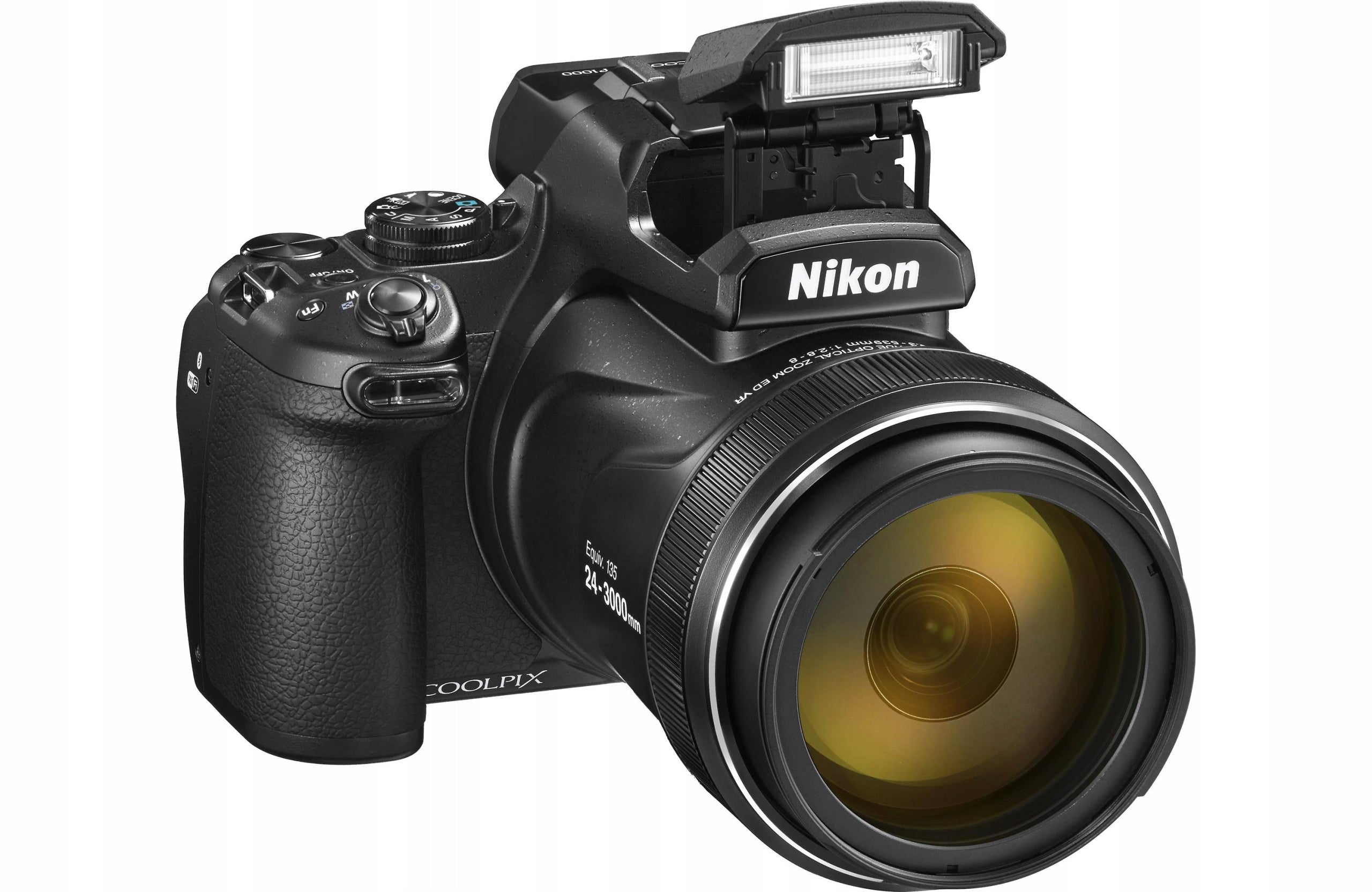NEW NIKON COOLPIX P1000 BLACK 125x ZOOM! Packaging status original
