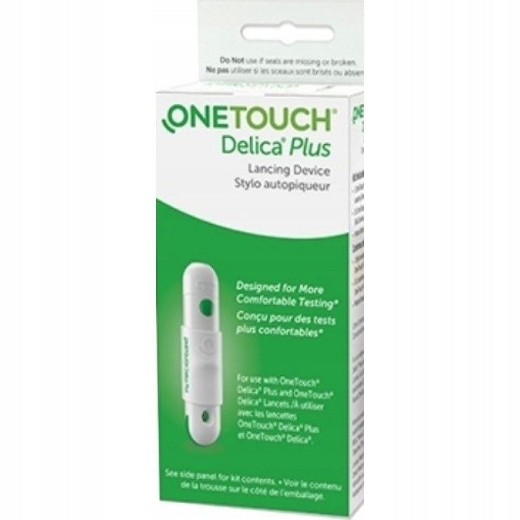 NEW ONETOUCH ONE TOUCH DELICA PLUS LANCING DEVICE