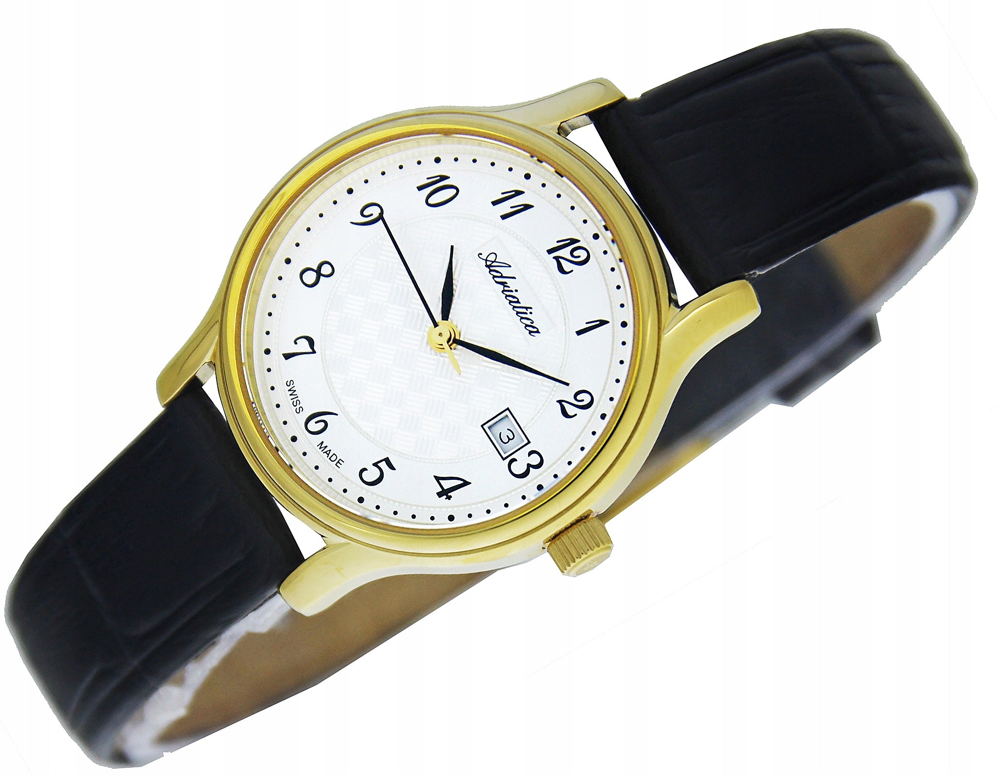 NEW, ORIGINAL Adriatica A3000.1223Q WATCH Packaging status original