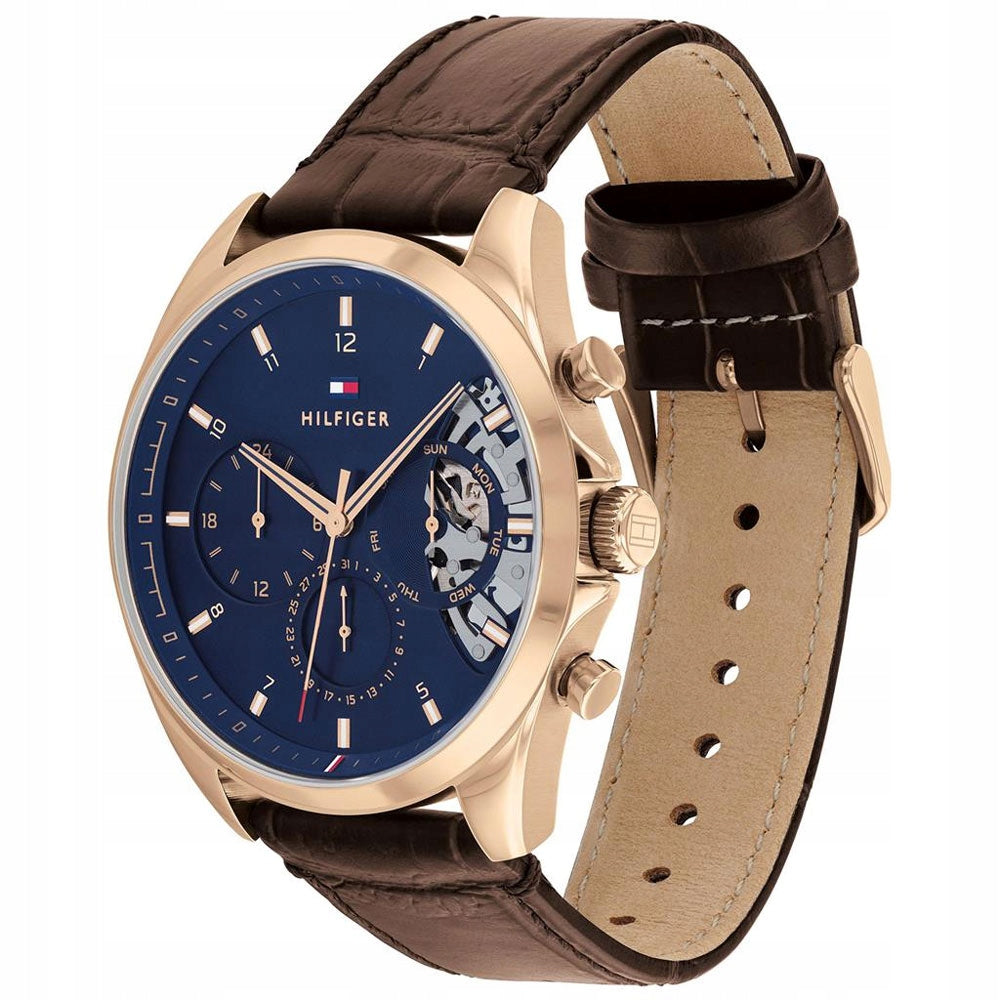 NEW ORIGINAL Tommy Hilfiger 1710453 Baker Open Heart Men's Watch Brand Tommy Hilfiger