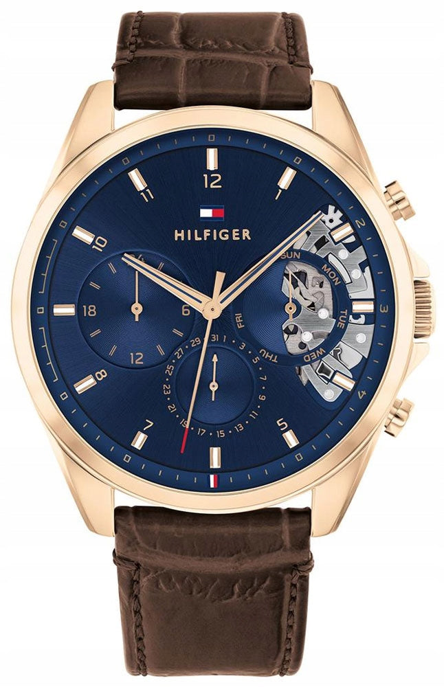 NEW ORIGINAL Tommy Hilfiger 1710453 Baker Open Heart Men's Watch Packaging status original
