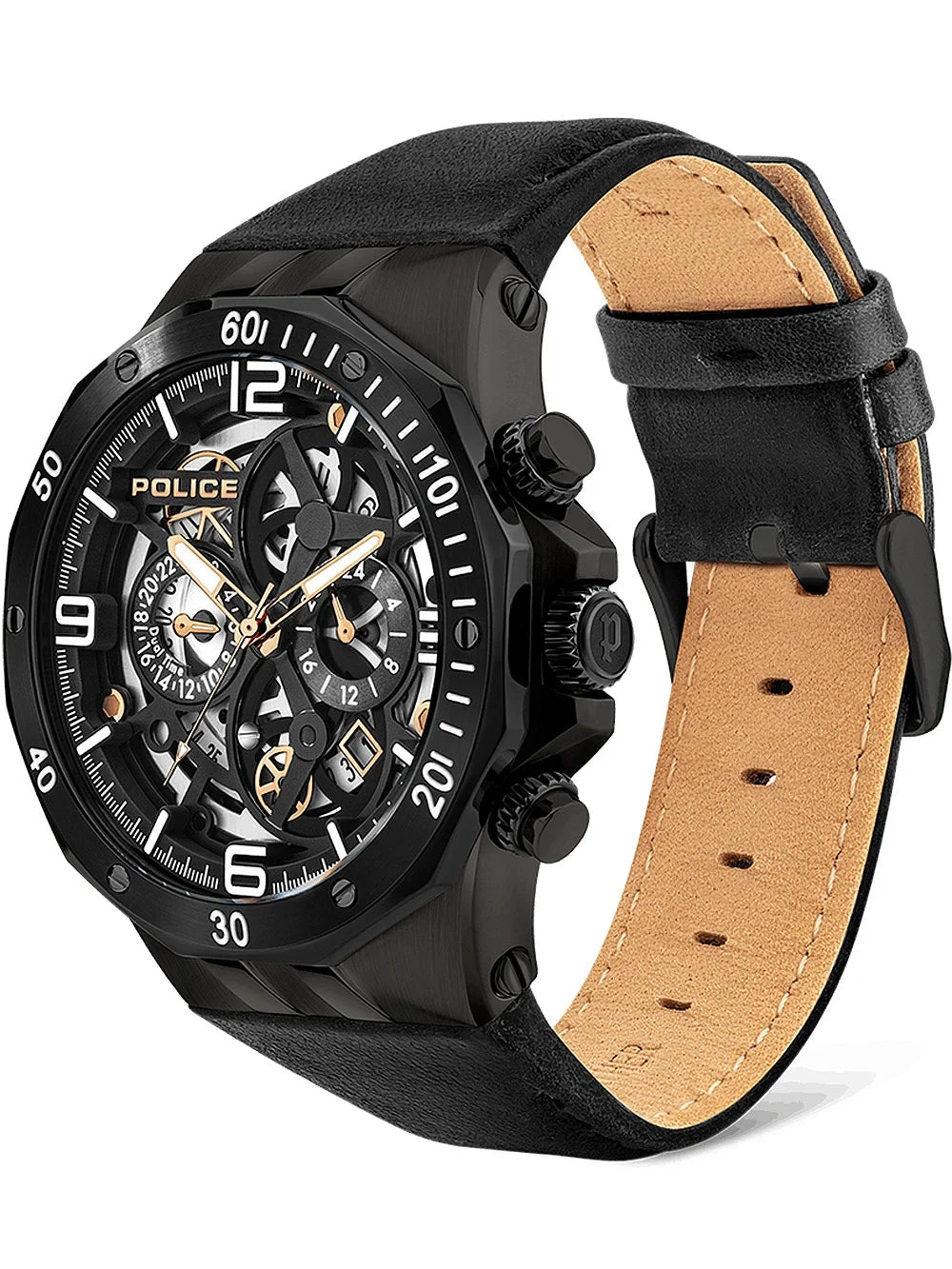 NEW ORIGINAL WATCH Police PL16065JSUB.02 Packaging status original