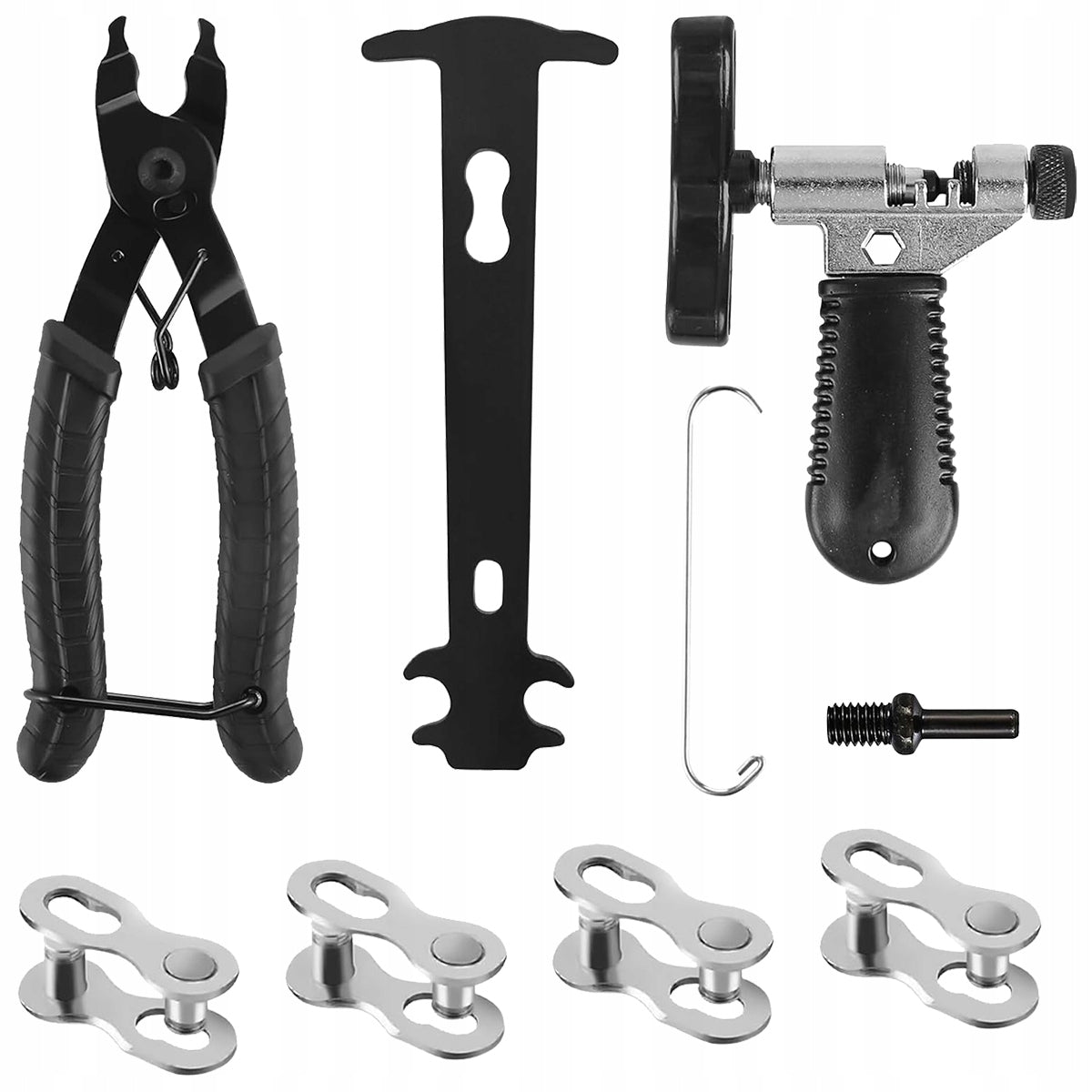 NEW PLIERS WRENCH FOR FASTENING CHAIN CLIPS 9PC EAN (GTIN) 6942278433729