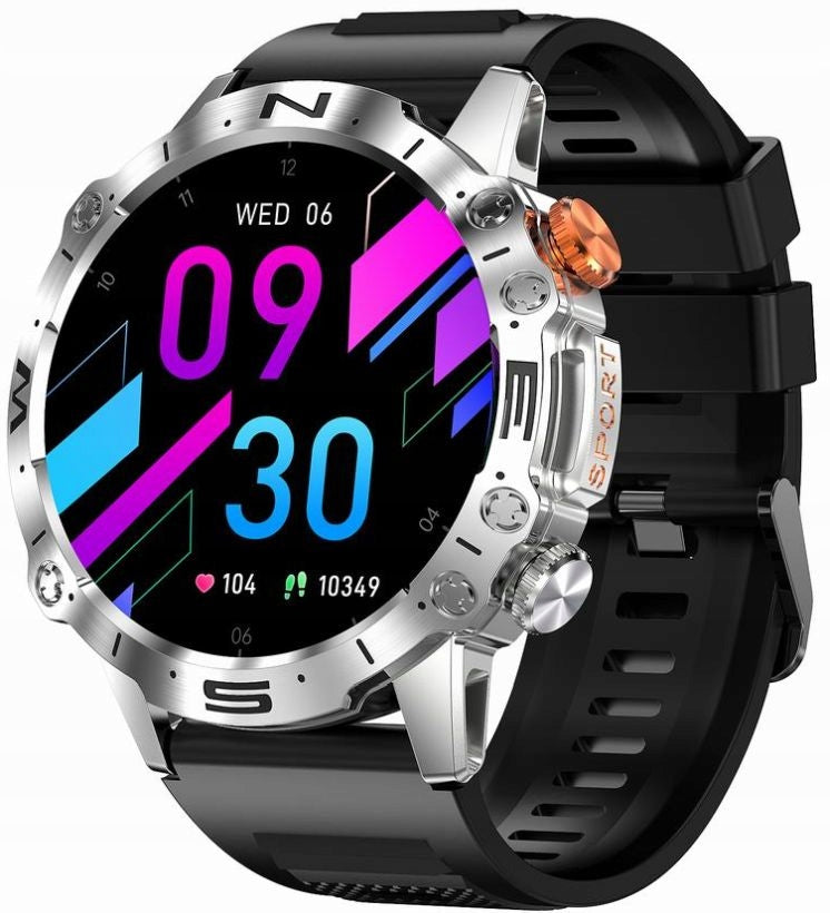 NEW SMARTWATCH GRAVITY GT20-2 46mm SPORTS WATCH WITH CALLS - SET Brand Gravity