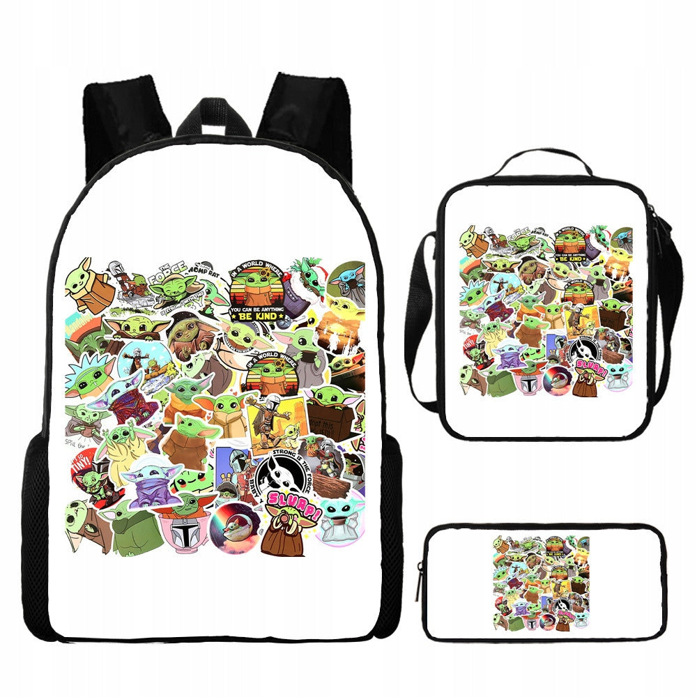 NEW STAR WARS SCHOOL SET BACKPACK A4 BAG PENCIL CASE Brand no brand