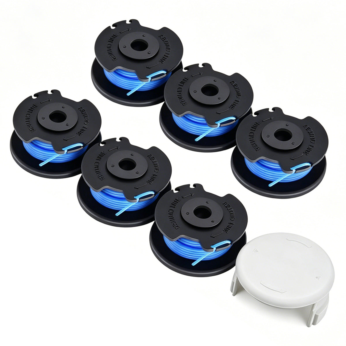 NEW Spool with 1,65mm line for Ryobi trimmer - 6PCS