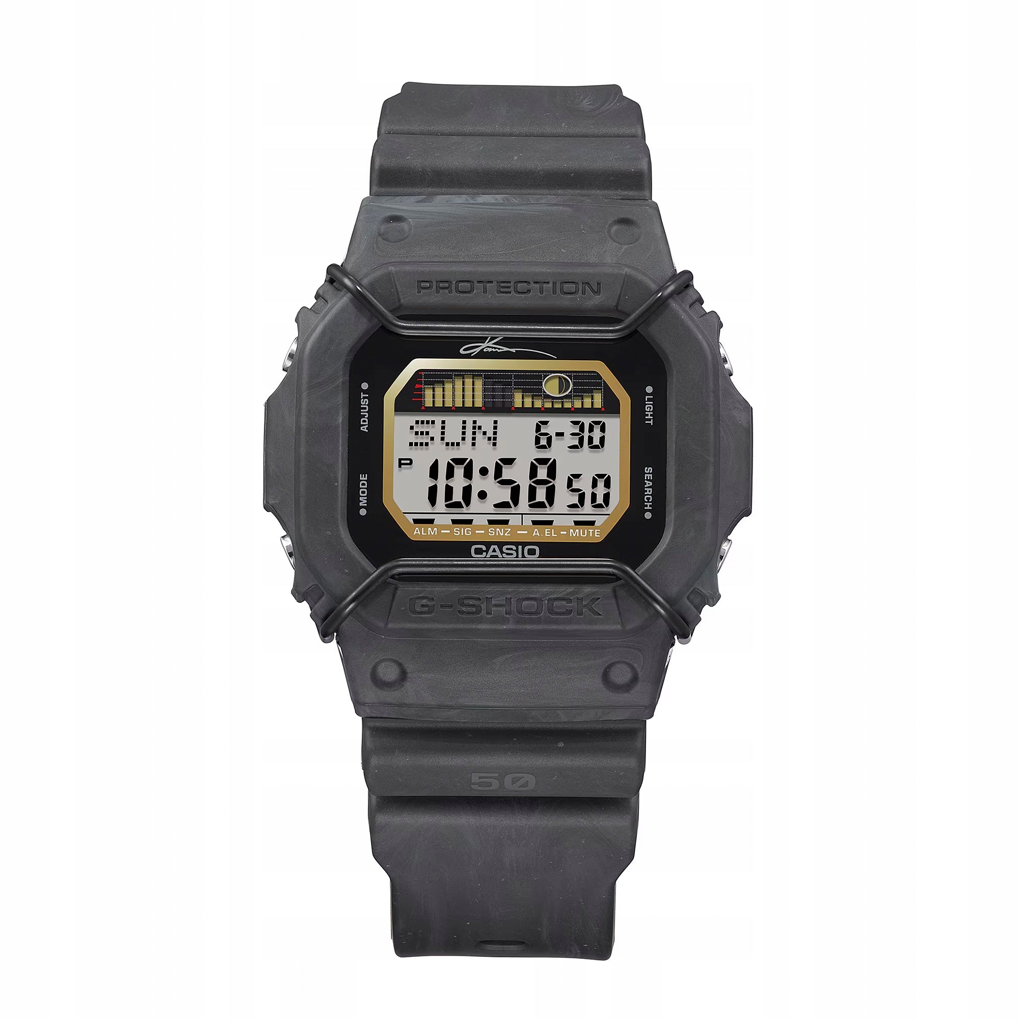 NEW WATCH CASIO G-SHOCK GLX-5600KB-1ER + ENGRAVING Dial color clear