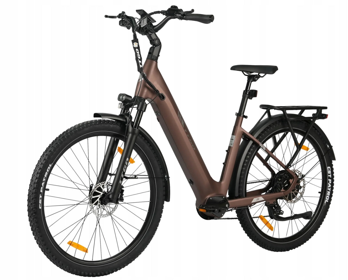 NEW Women's/Men's Electric Bike TTGO Z3 250W 48V15Ah 120HP 27.5" E-bike Foldability partially assembled, calibrated