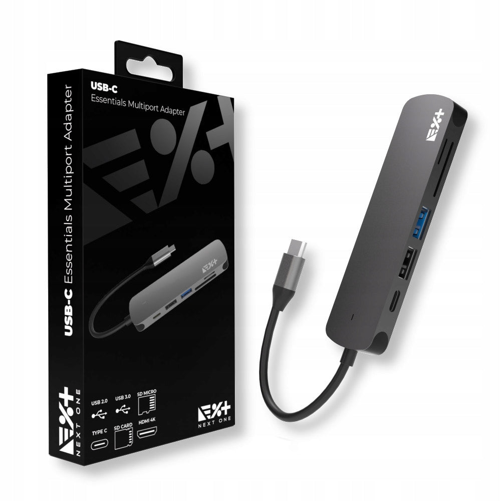 NEXT ONE USB-C Hub - Essentials Multiport Adapter